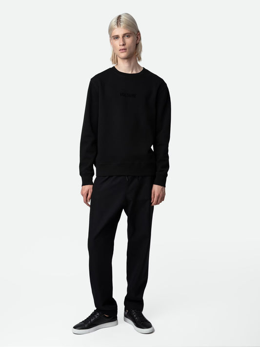 Sweatshirt Simba sweatshirt noir homme