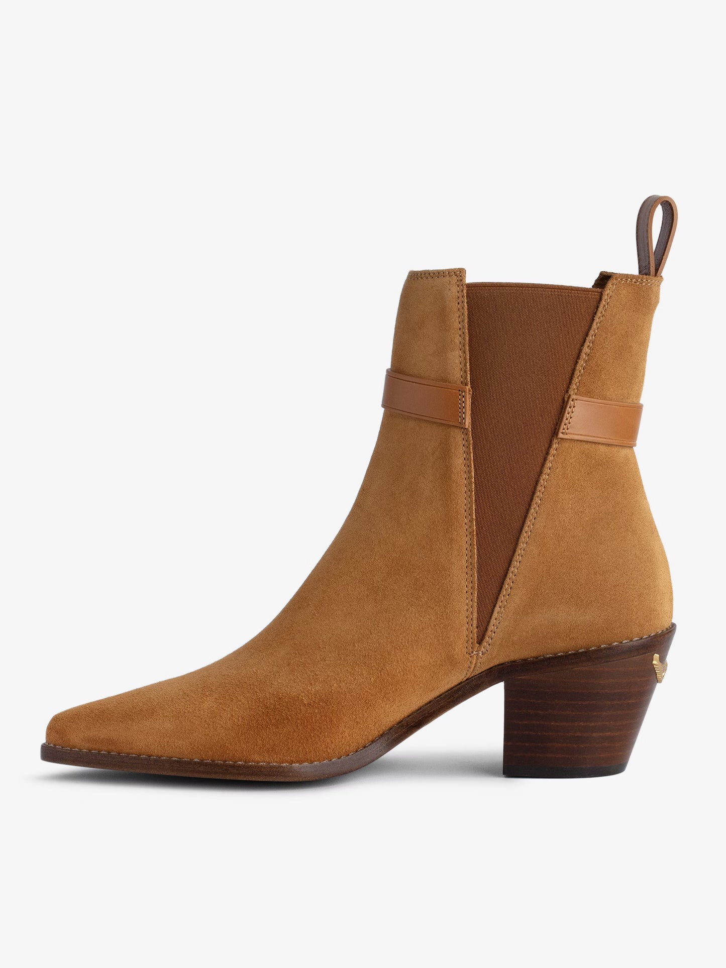 Bottines Tyler Suede bottines orange femme