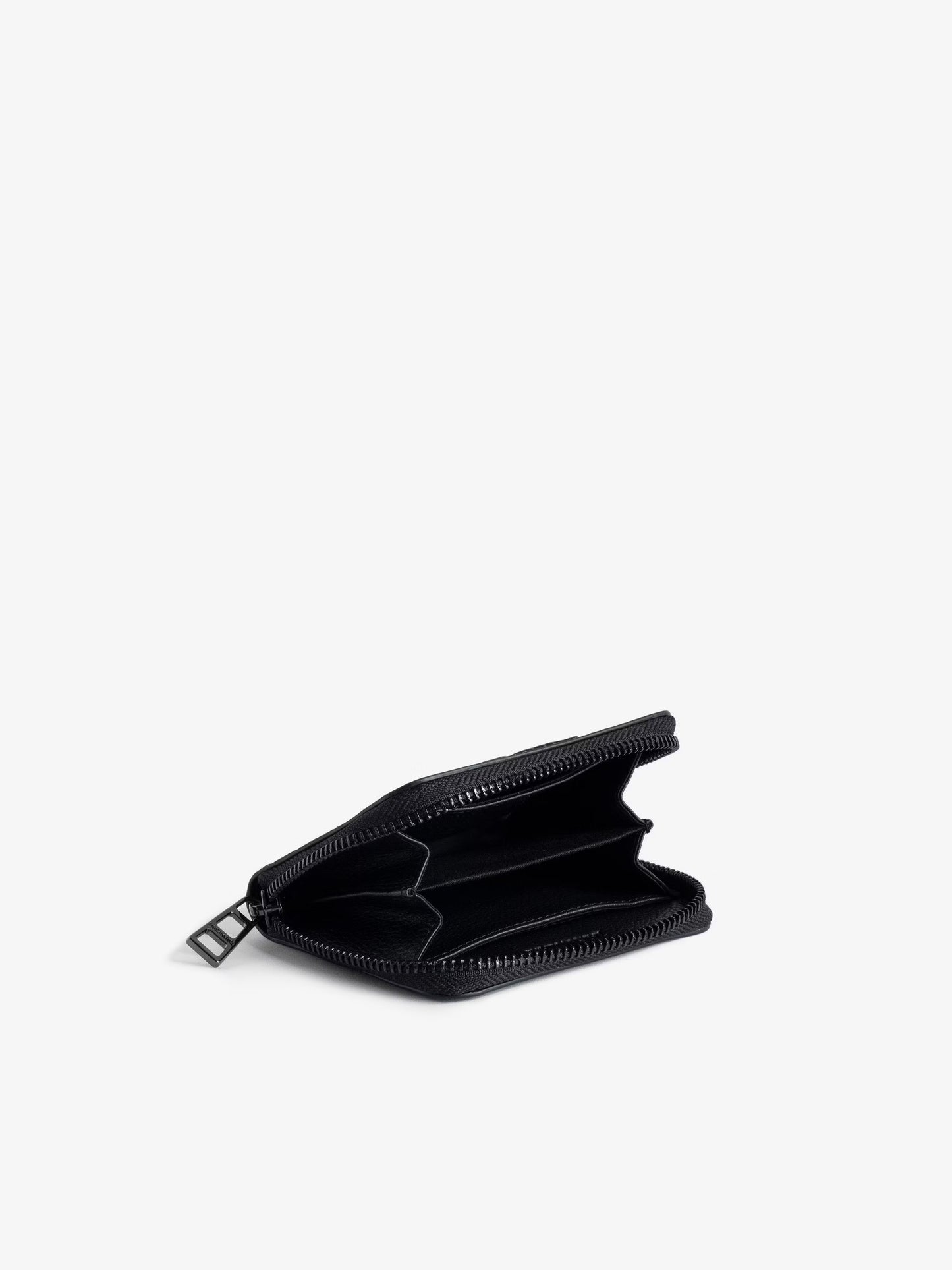 Porte-Monnaie Mini ZV Embossé portefeuille noir femme