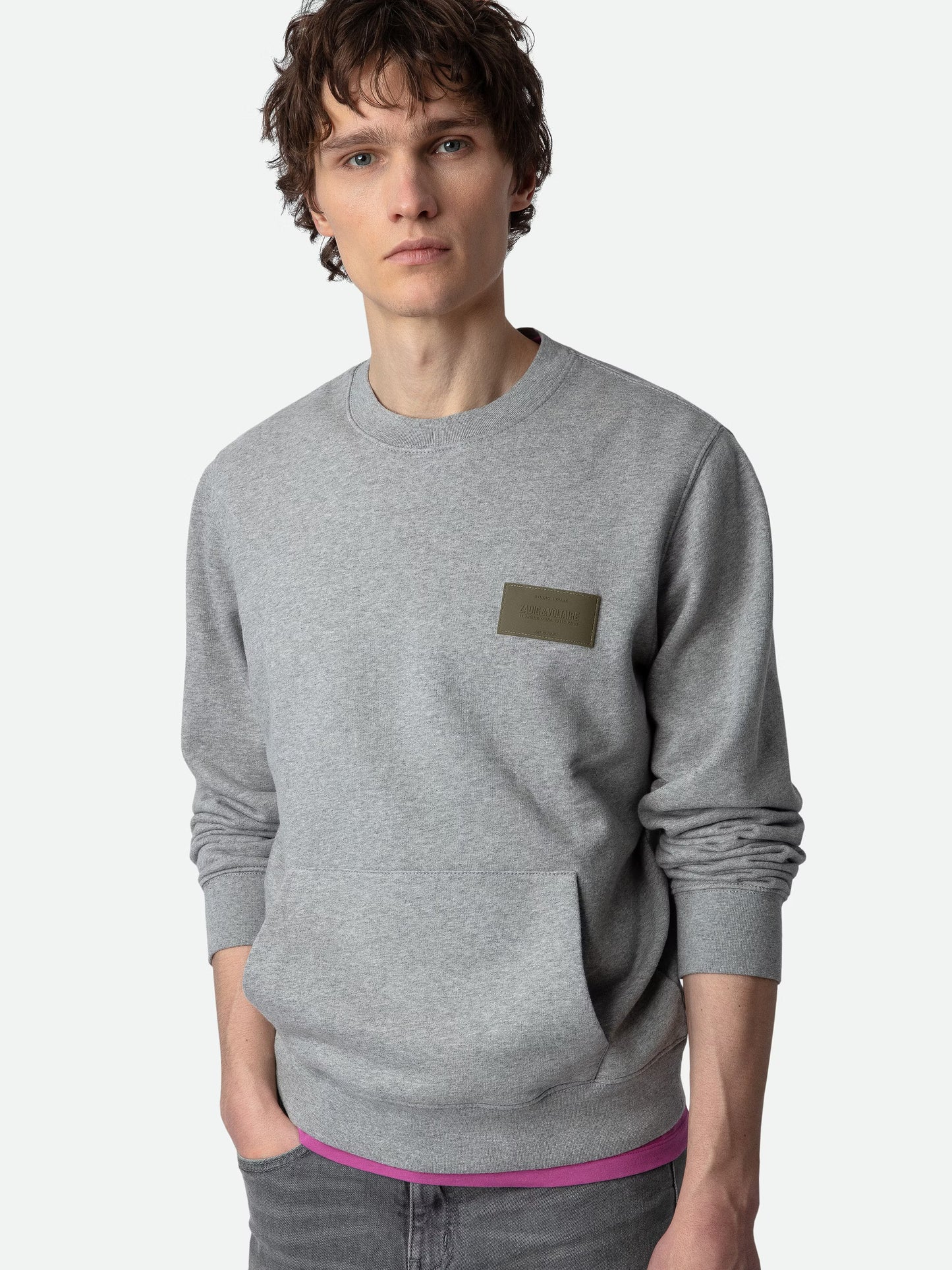 Sweatshirt Aime sweatshirt gris homme