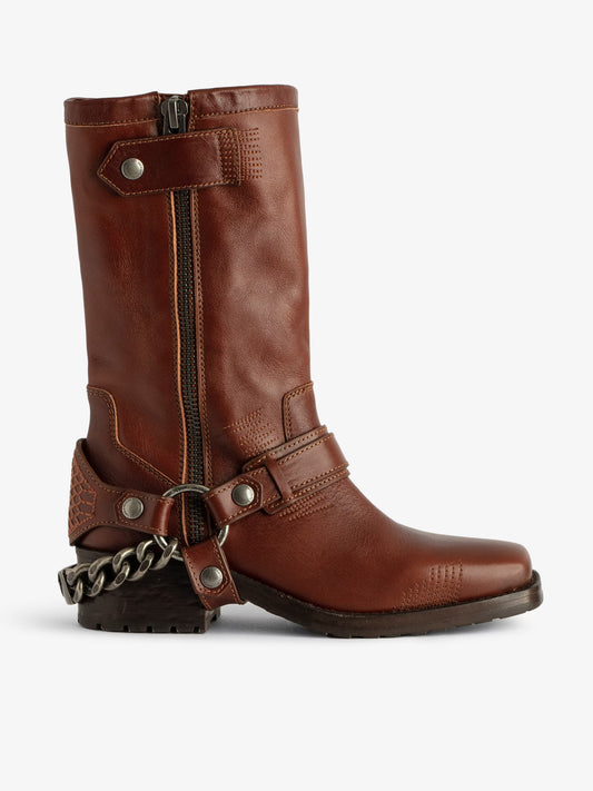 Bottines Igata bottines marron femme
