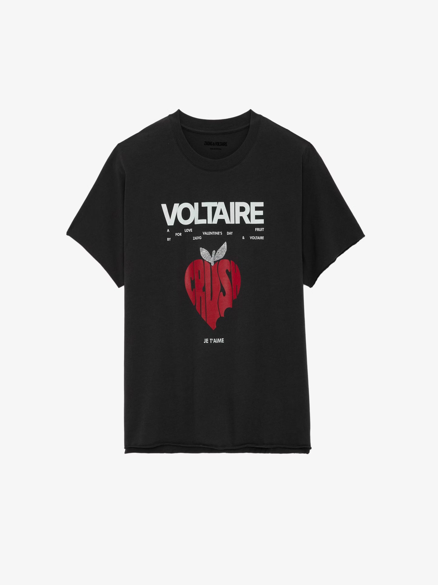 T-shirt Tommer Concert Crush Strass t-shirt gris femme
