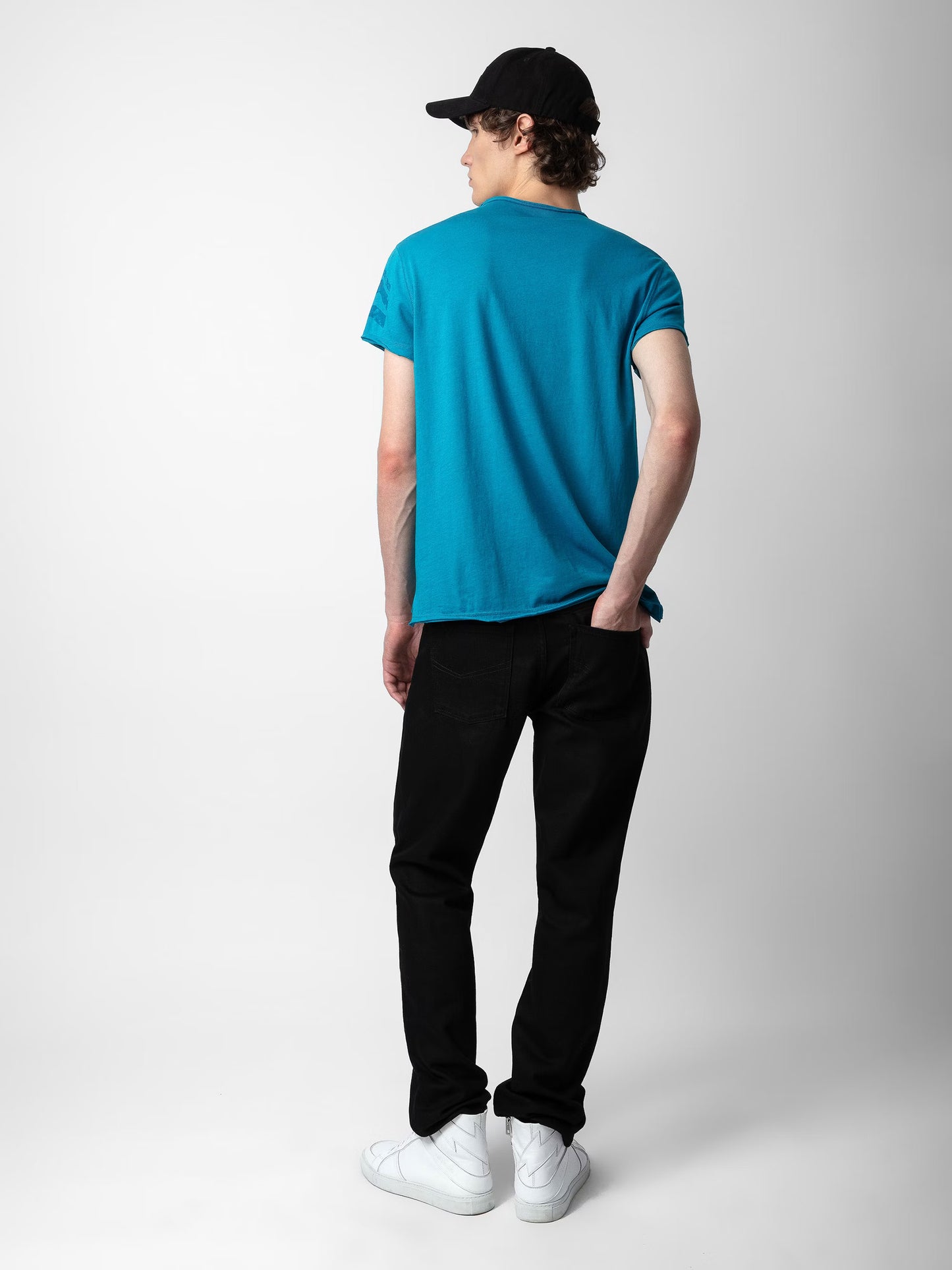 T-shirt Monasti Arrow tunisien bleu homme