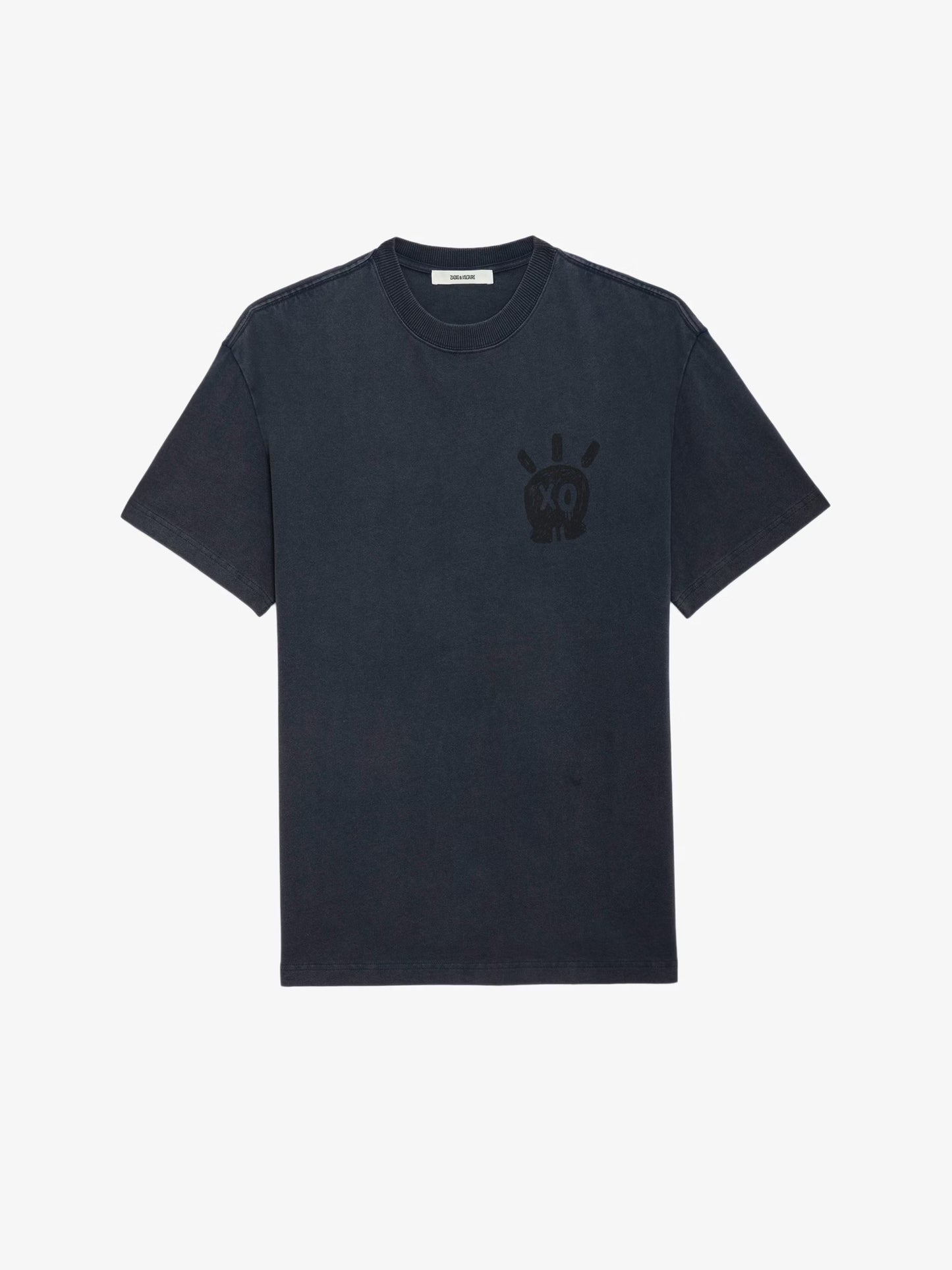T-shirt Teddy Skull t-shirt bleu homme