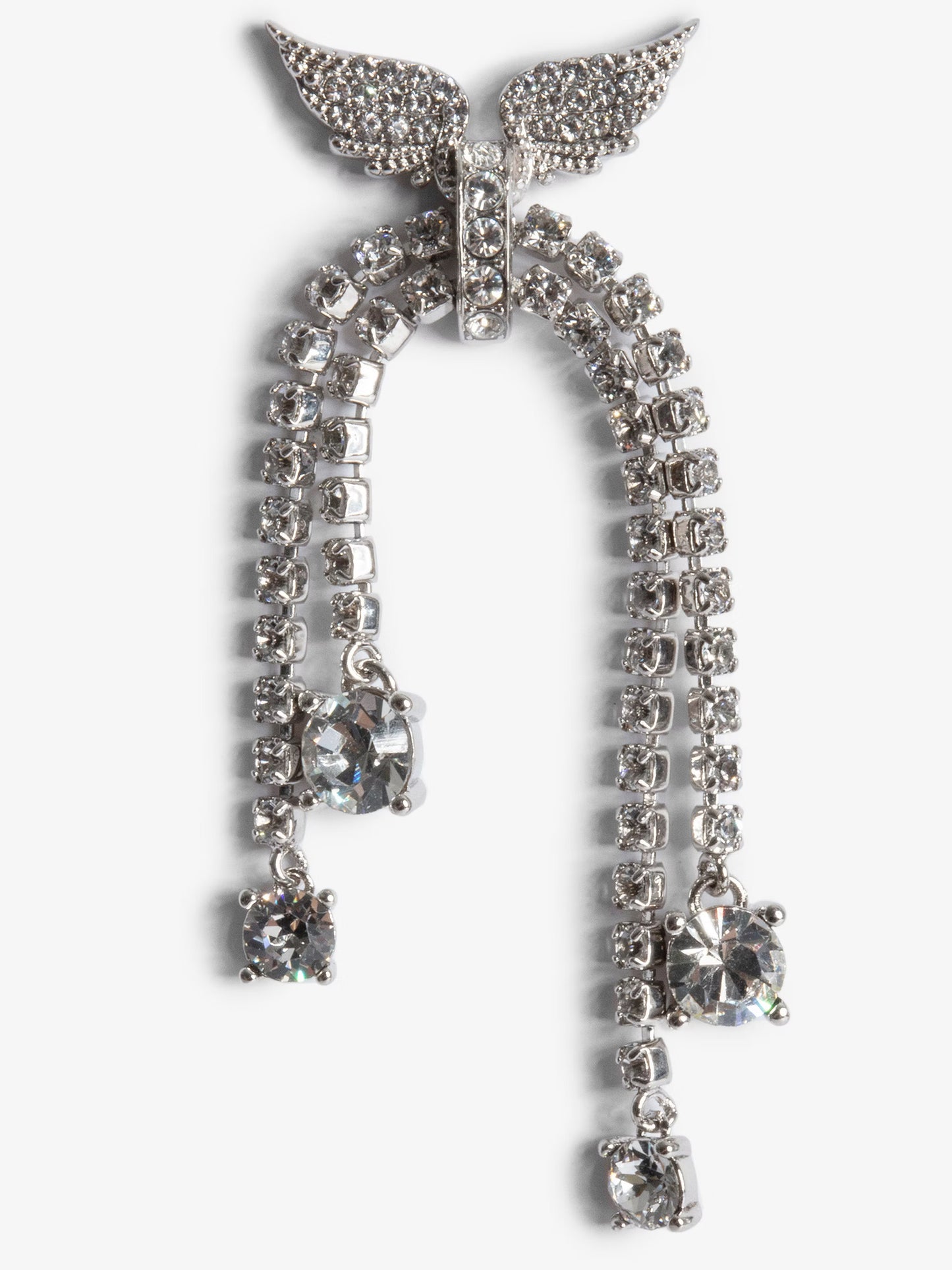 Boucles D'oreilles Rock Knode boucles d'oreilles argent femme