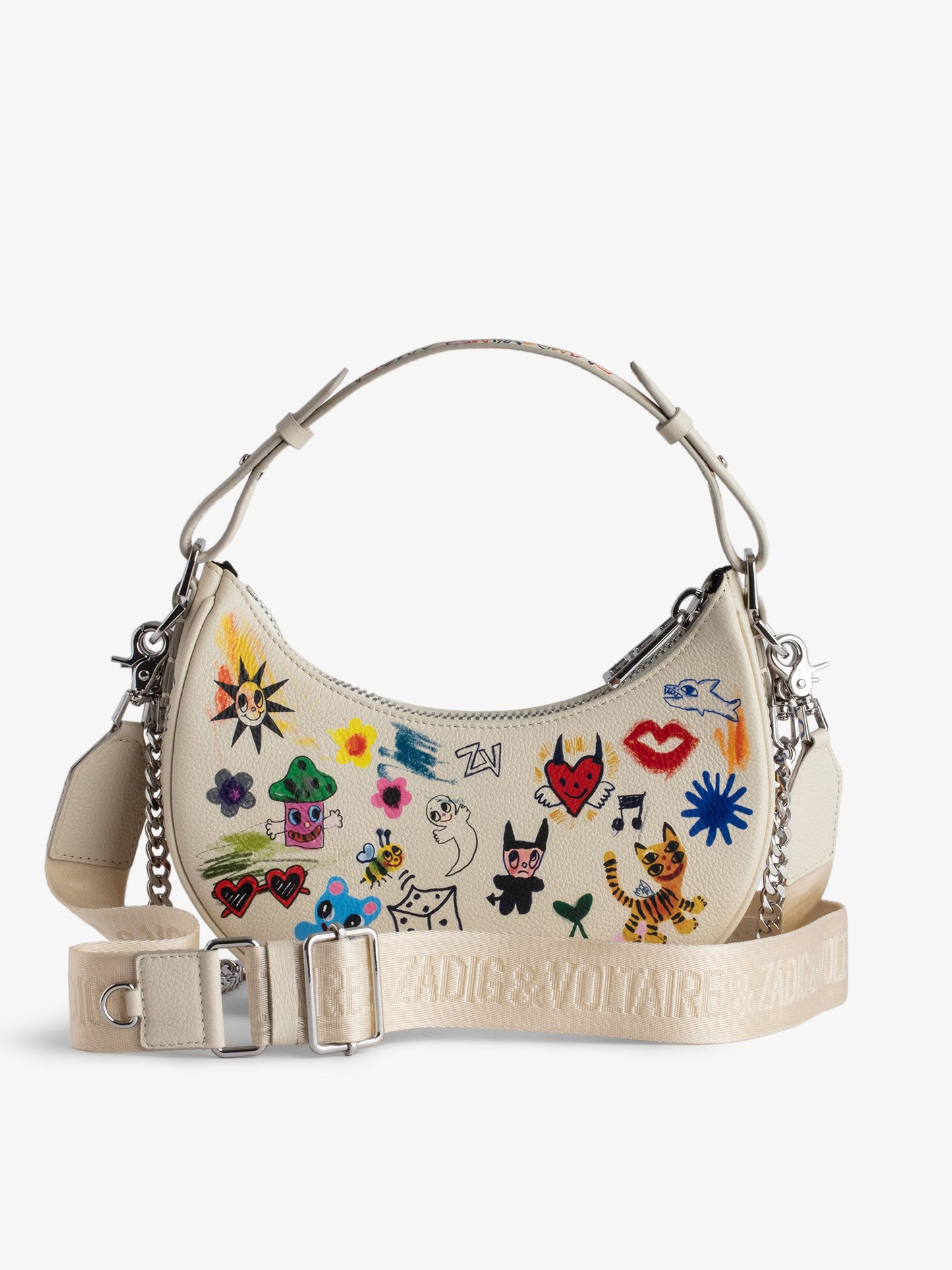 Sac Moonrock mini sac blanc femme