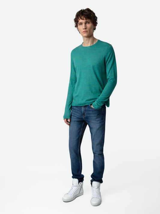 Pull Teiss pull bleu homme