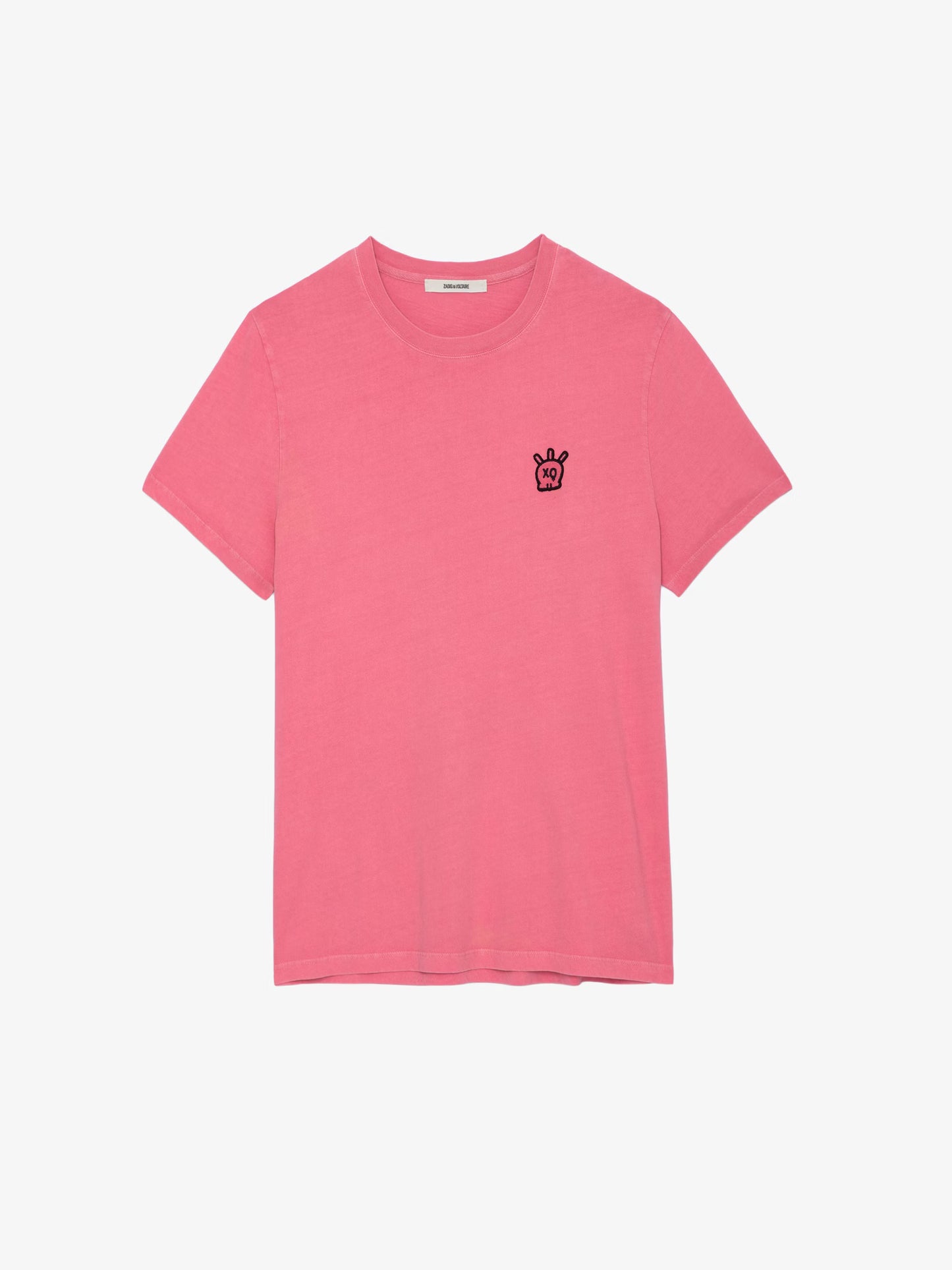T-shirt Tommy Skull t-shirt rose homme