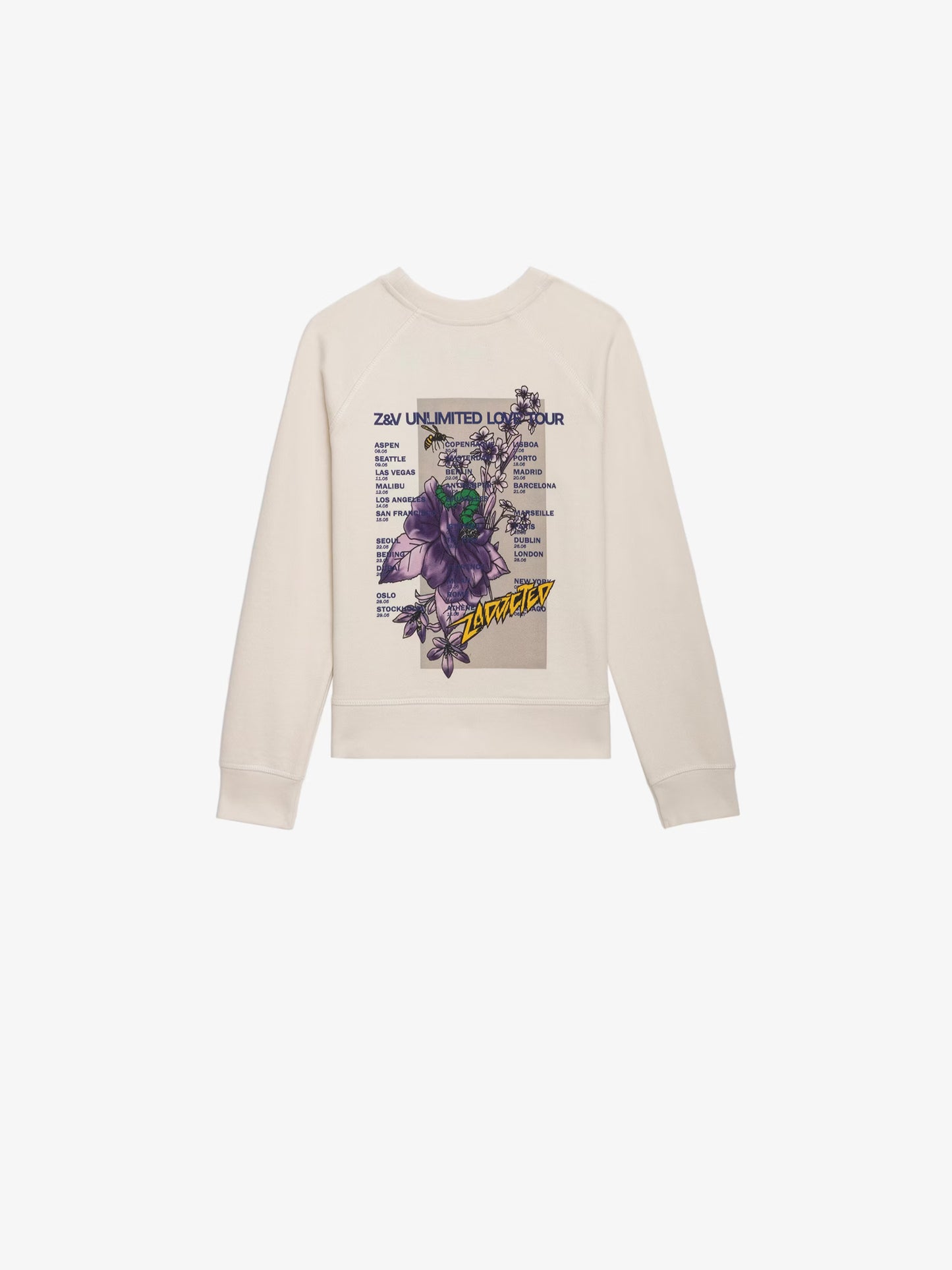 Sweatshirt Upper Fille sweatshirt beige fille