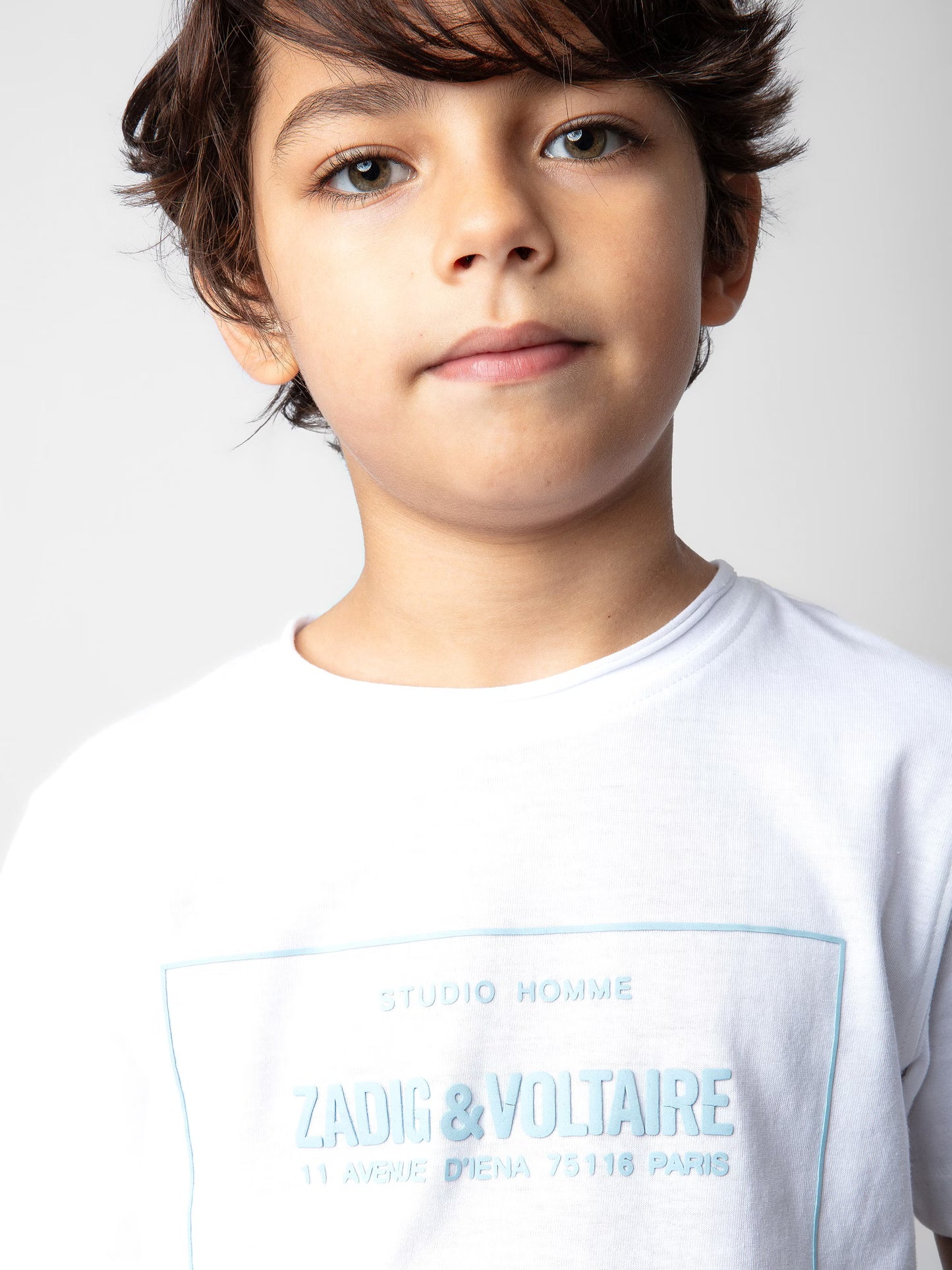 T-shirt Toby Garçon t-shirt blanc Garçon