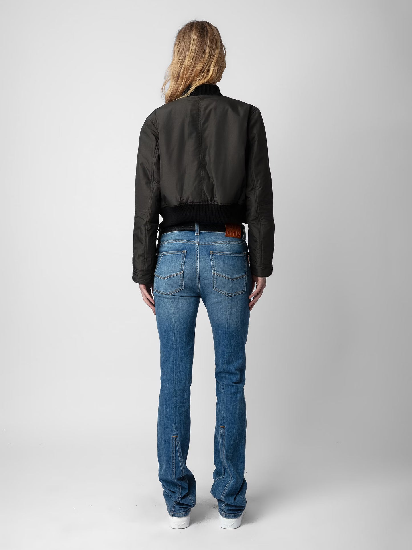 Blouson Bunta Cuir blouson noir femme