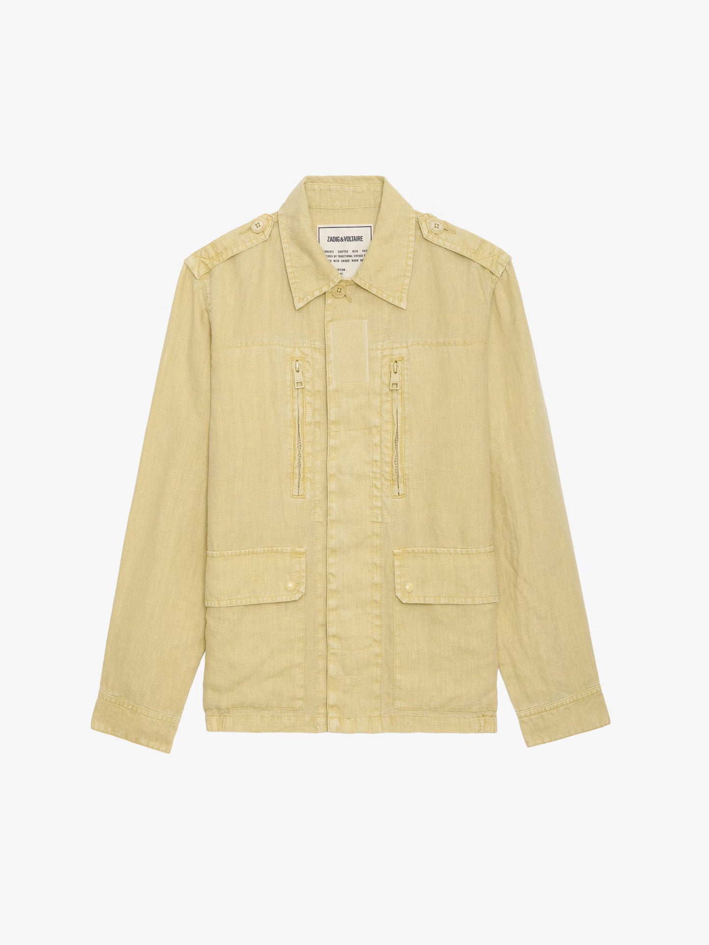 Veste Kid Peace & Love Lin blouson jaune femme