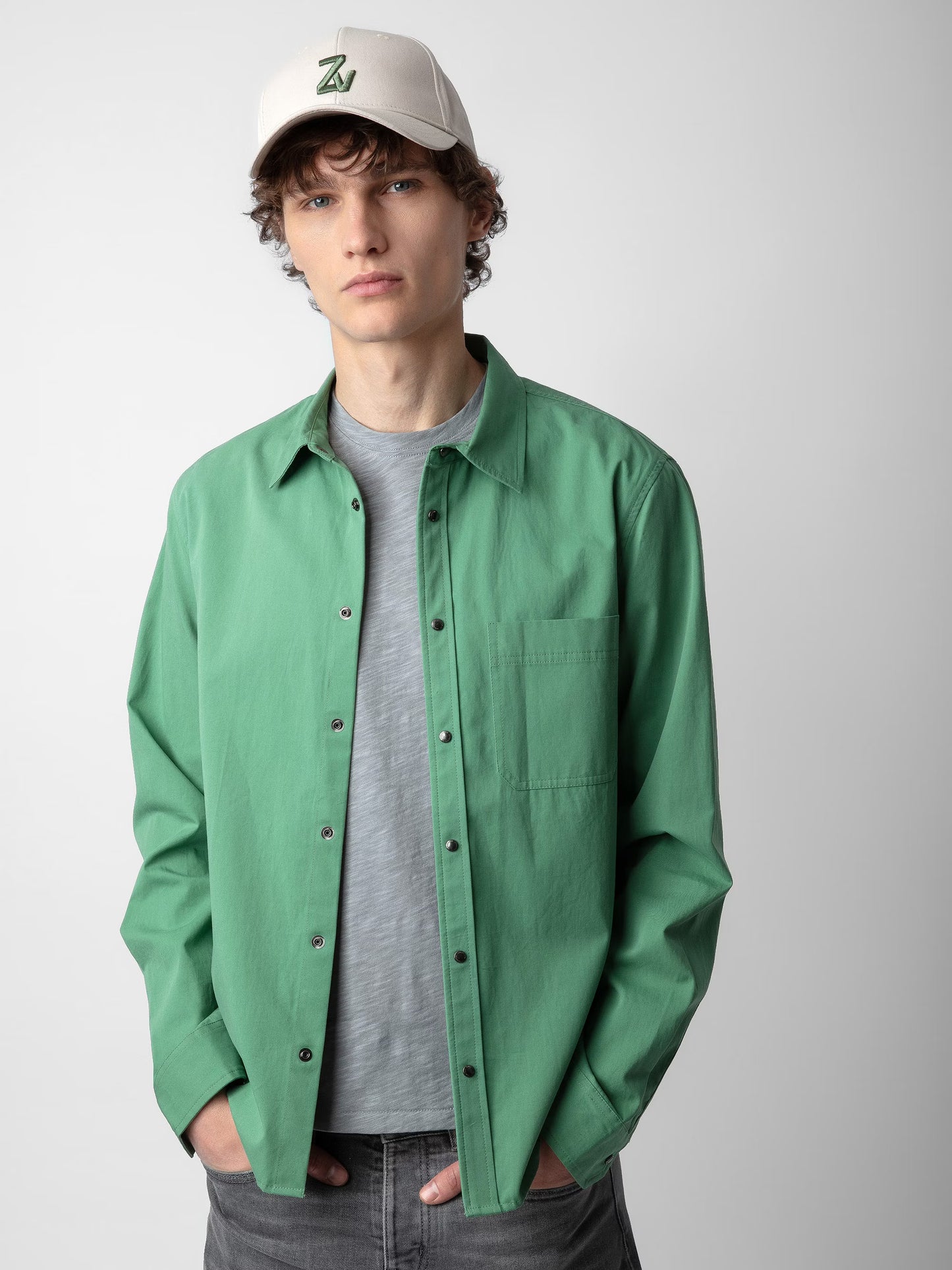Chemise Stan chemise vert homme