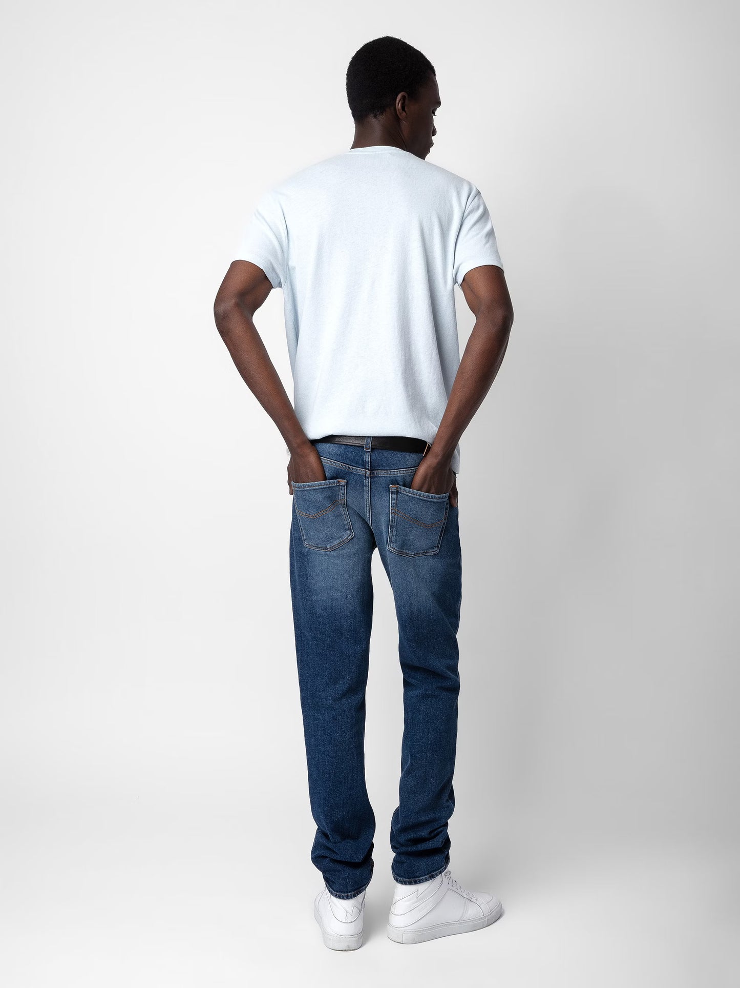 T-shirt Jetty t-shirt bleu homme
