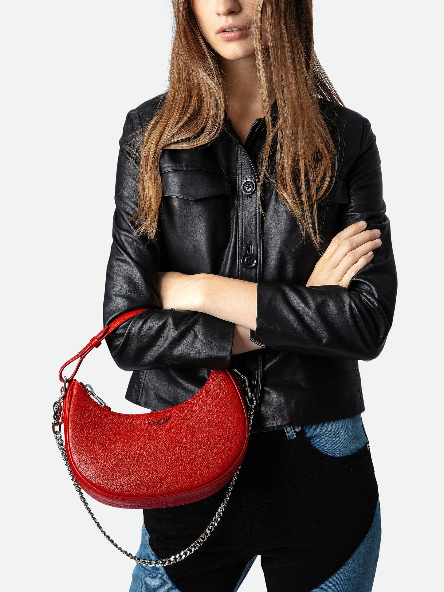 Sac Moonrock mini sac rouge femme