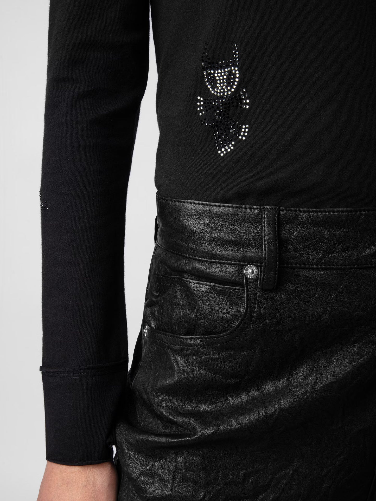 Tunisien Strass tunisien noir femme