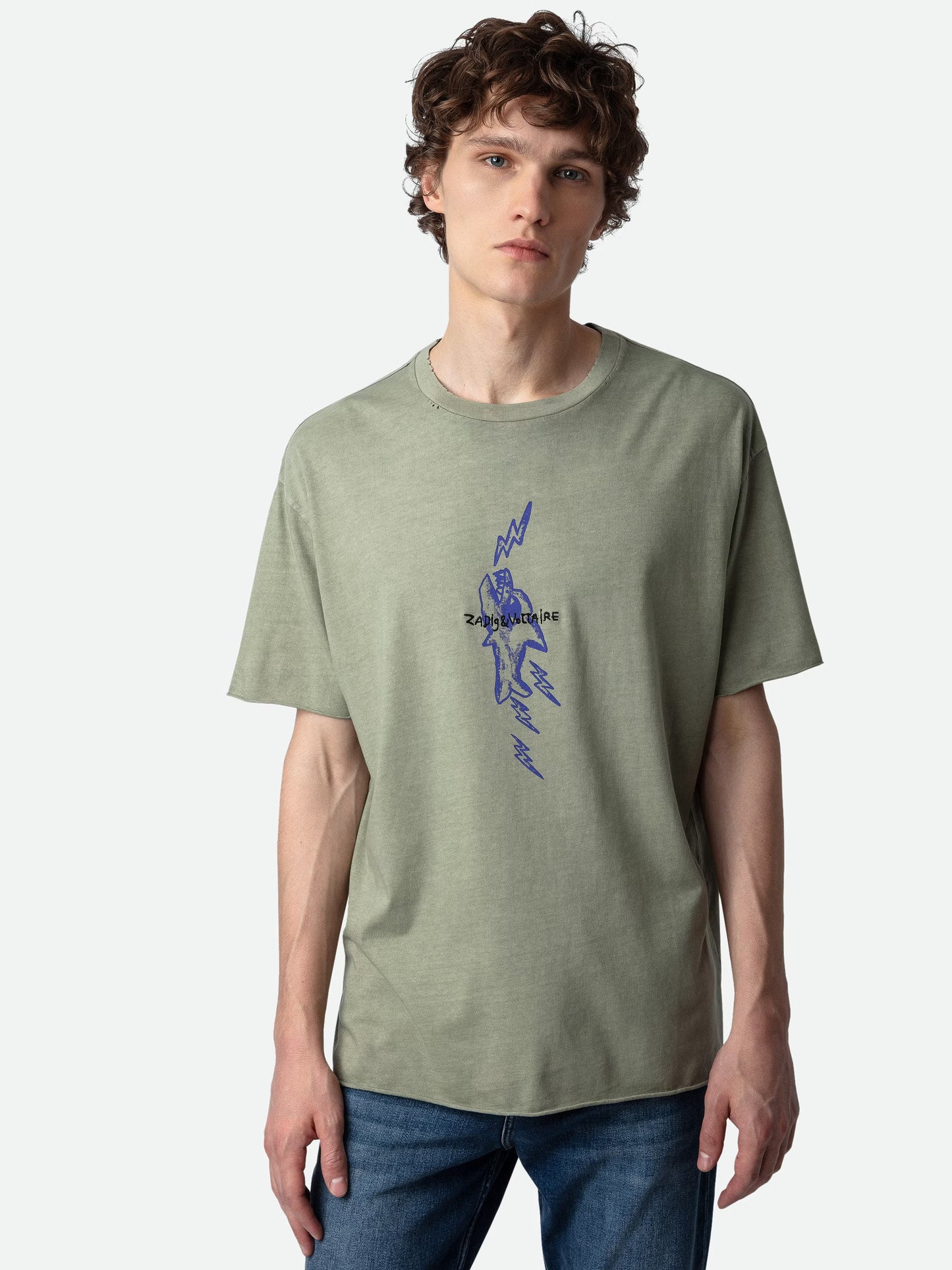 T-shirt Thilo t-shirt kaki homme