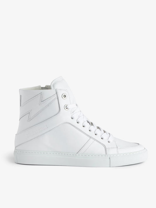 Sneakers ZV1747 High Flash baskets blanc femme