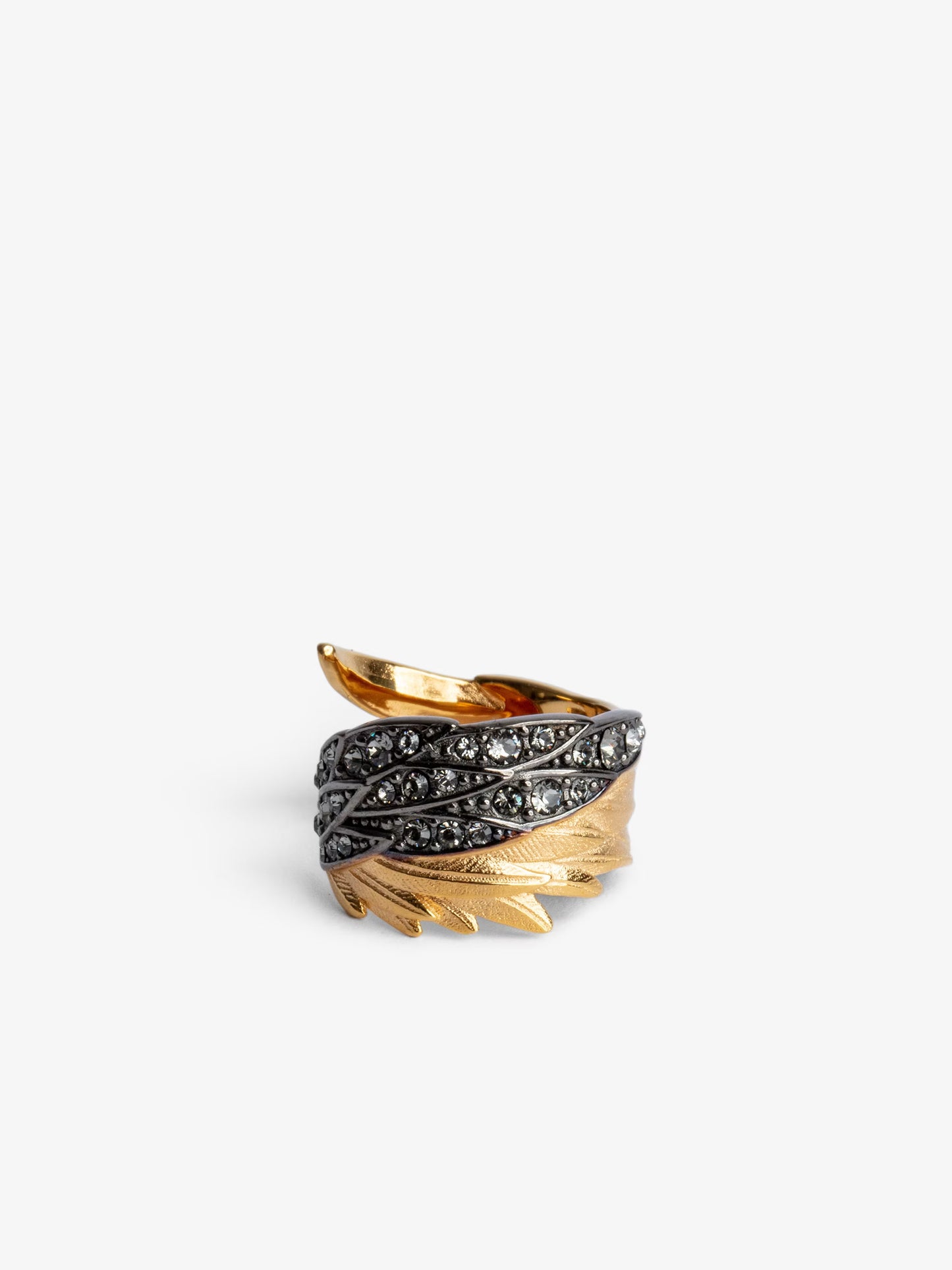 Bague Rock Feather  bague or femme