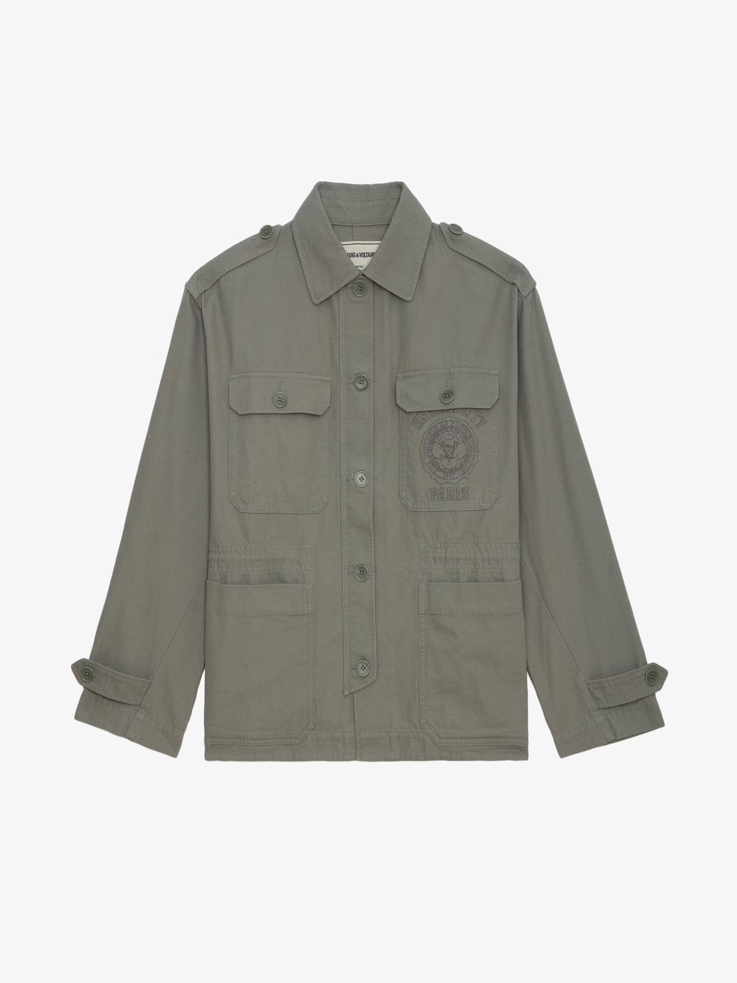 Veste Kemi parka gris femme