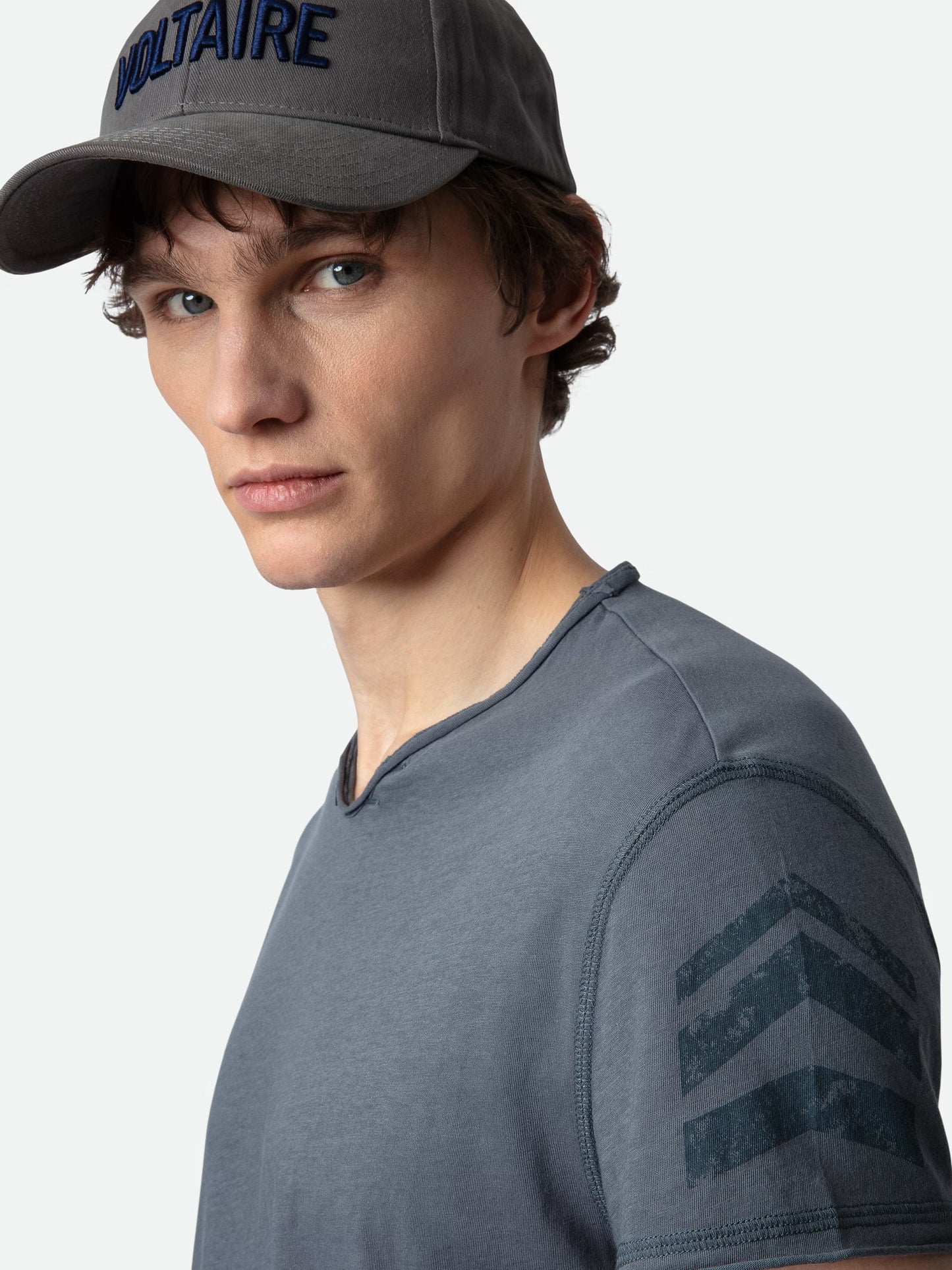 T-shirt Monasti Arrow tunisien marine homme