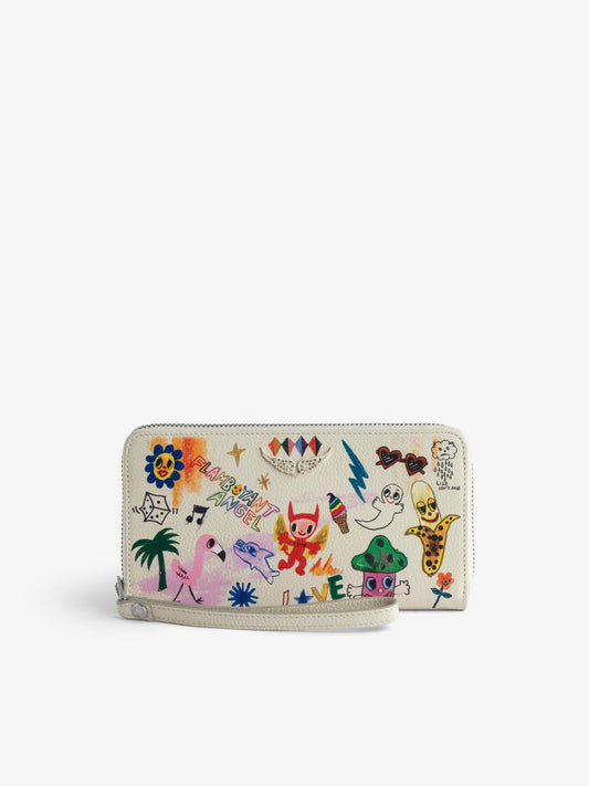 Portefeuille Compagnon portefeuille blanc femme
