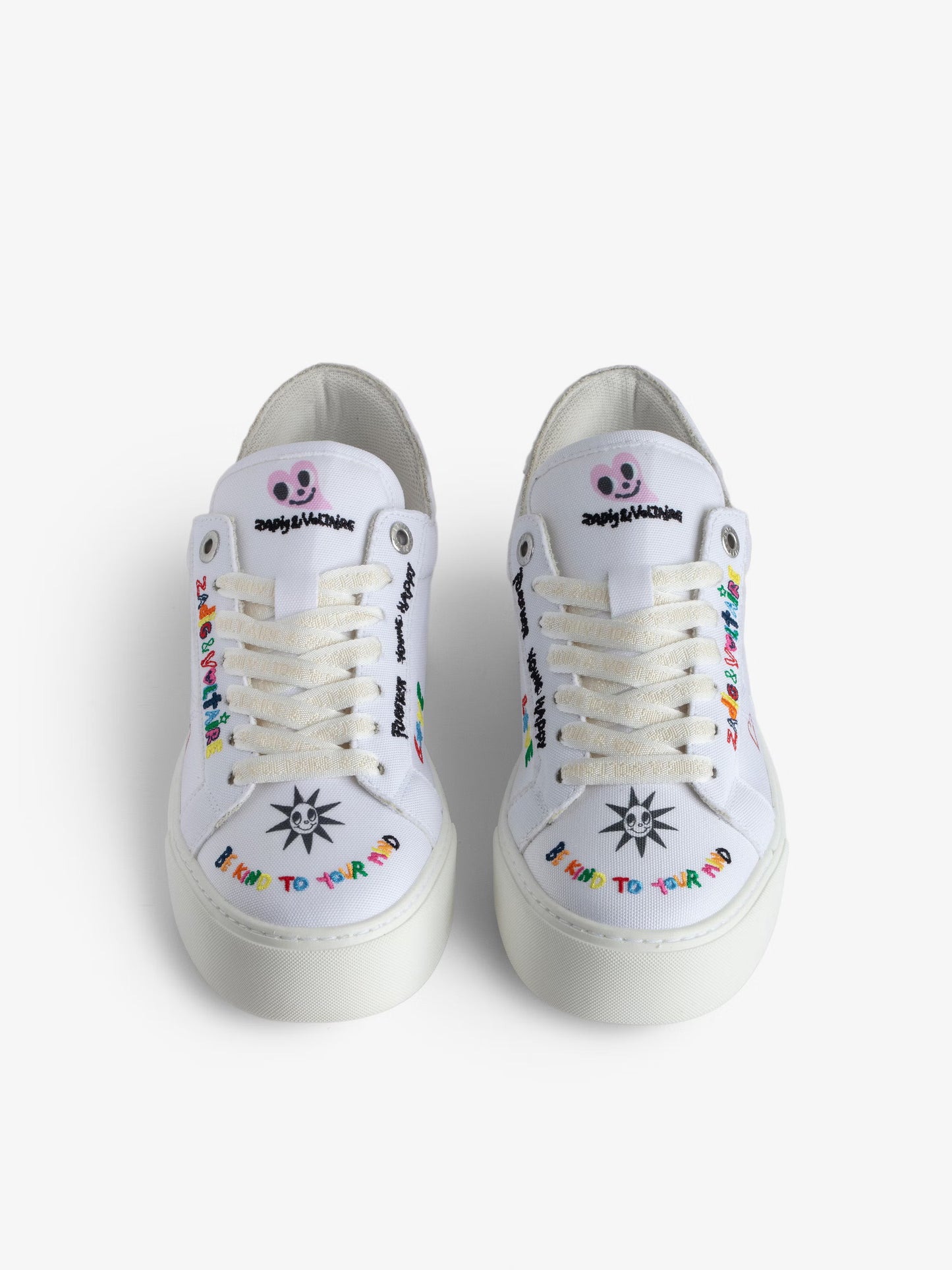 Sneakers Basses ZV1747 La Flash Chunky baskets blanc femme