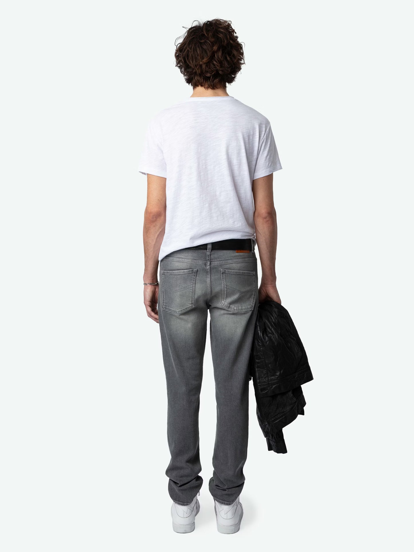 T-shirt Toby Photoprint t-shirt blanc homme