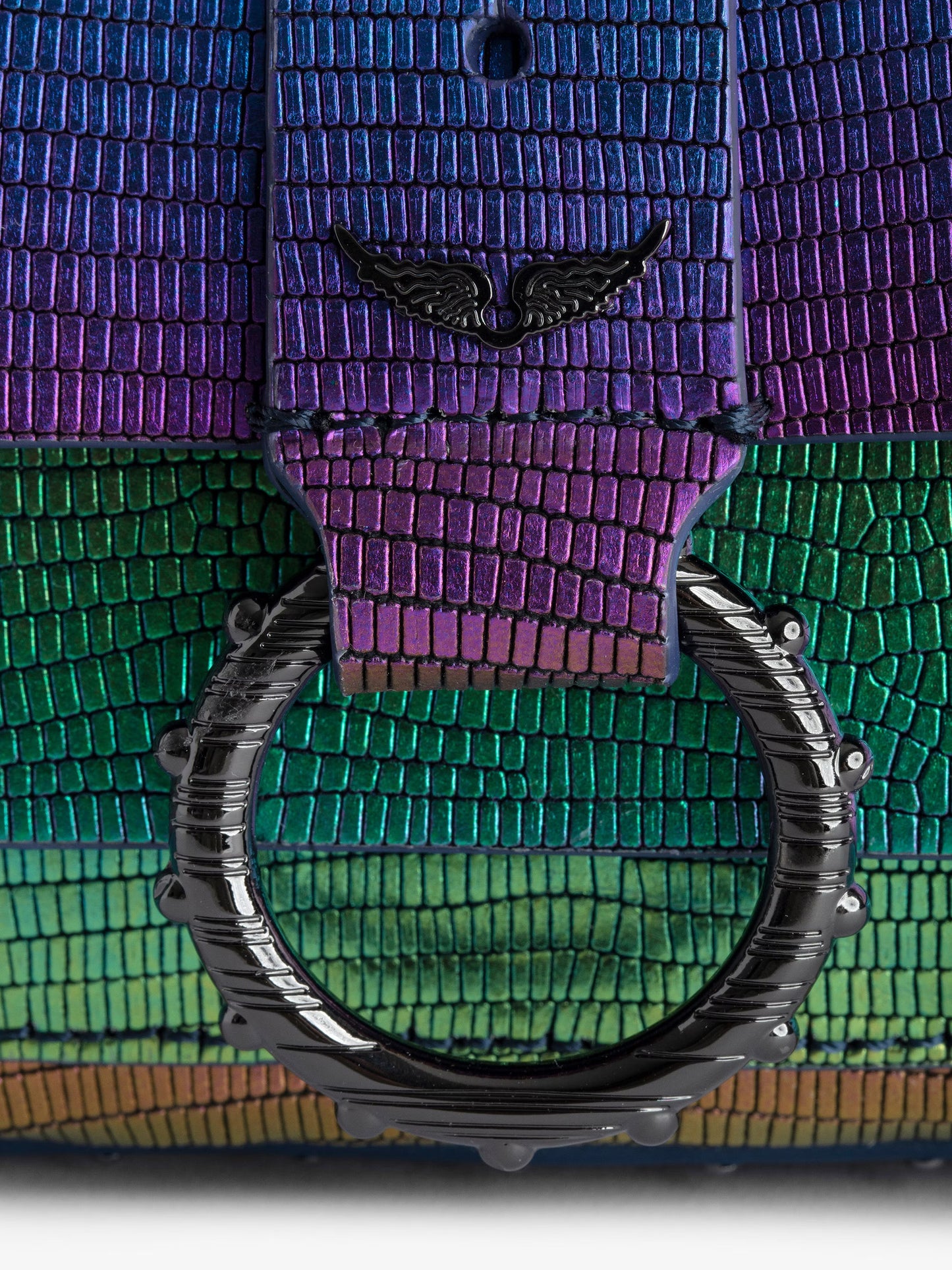 Sac Kate Wallet Métallisé Embossé mini sac multicolor femme