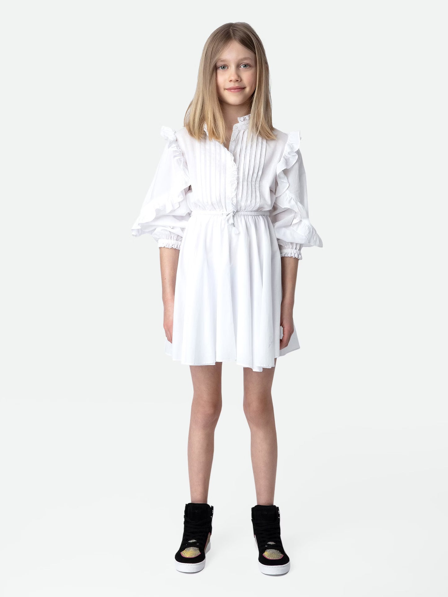 Robe Ranil Fille robe blanc fille