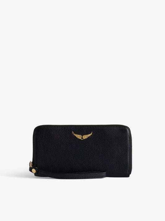 Portefeuille Compagnon portefeuille noir femme