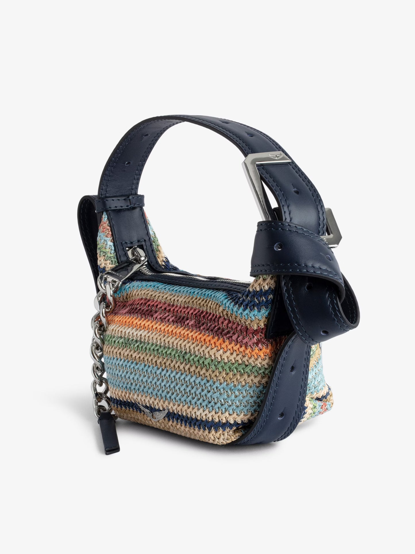 Sac Le Cecilia XS sac porté epaule marine femme