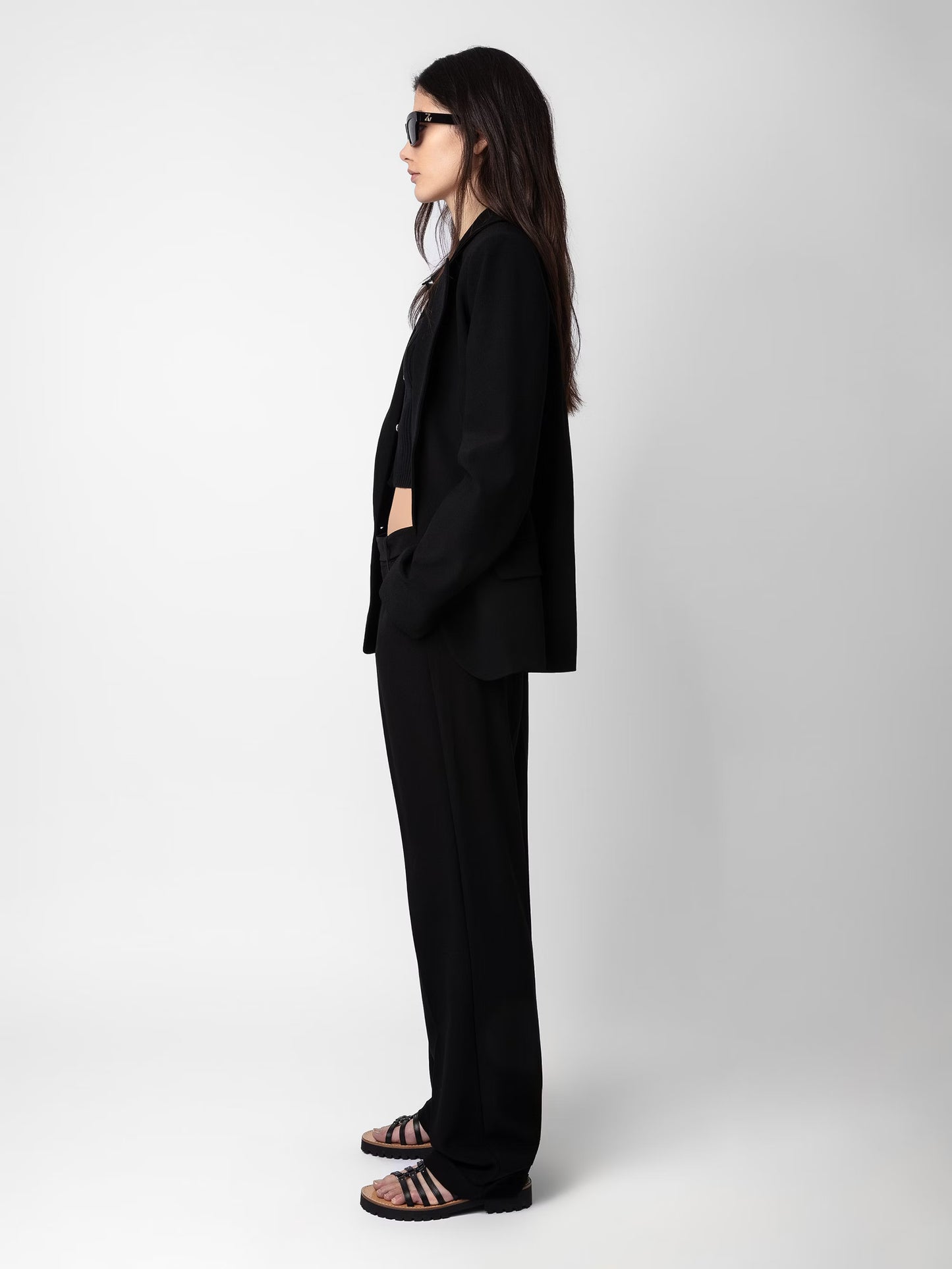 Veste Voyage blazer noir femme
