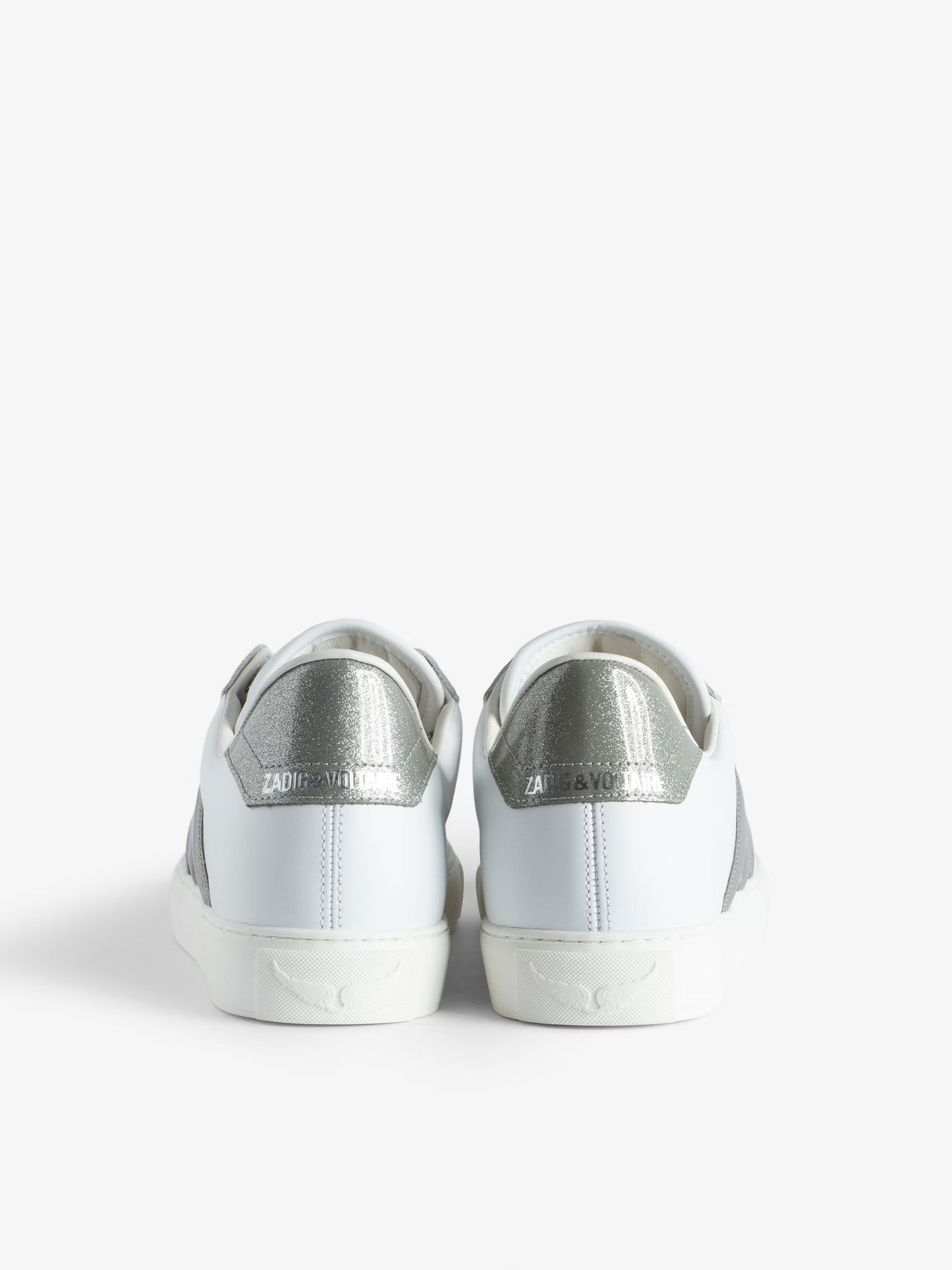 Sneakers Basses ZV1747 La Flash baskets argent femme