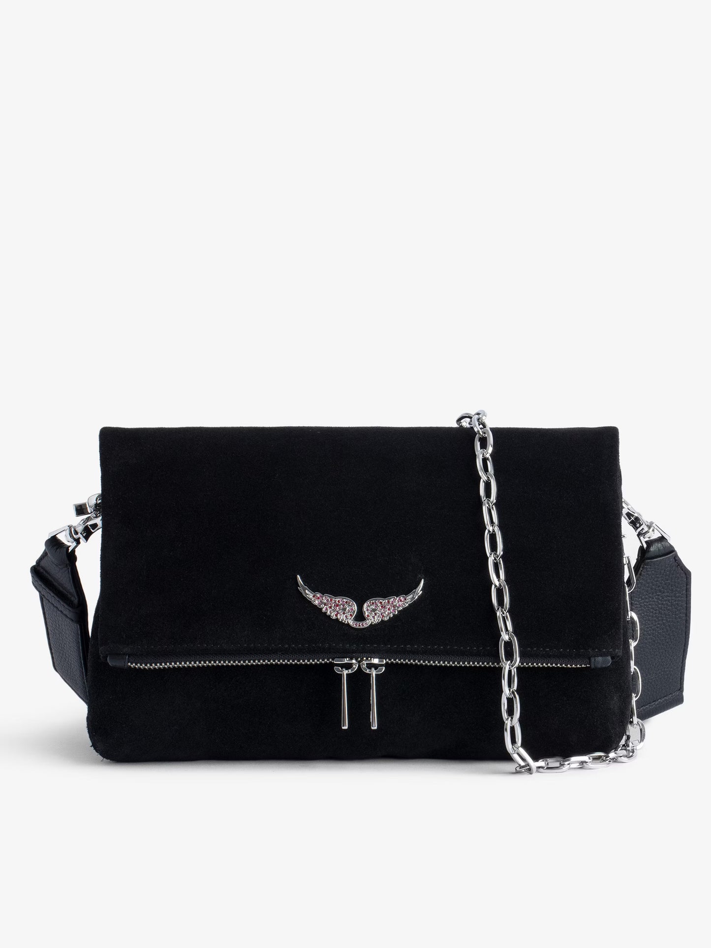 Sac Rocky Suédé sac noir femme