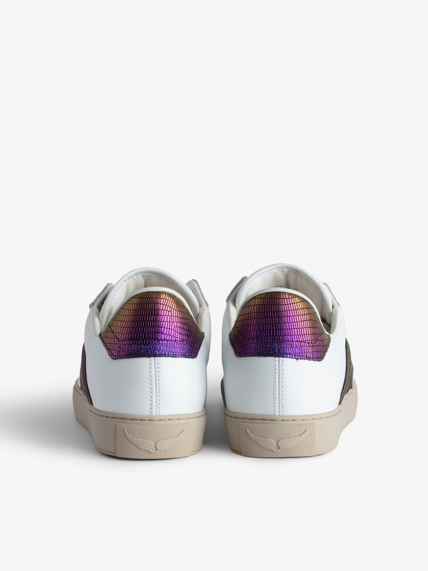 Sneakers Basses ZV1747 La Flash Métallisées Embossées baskets multicolor femme