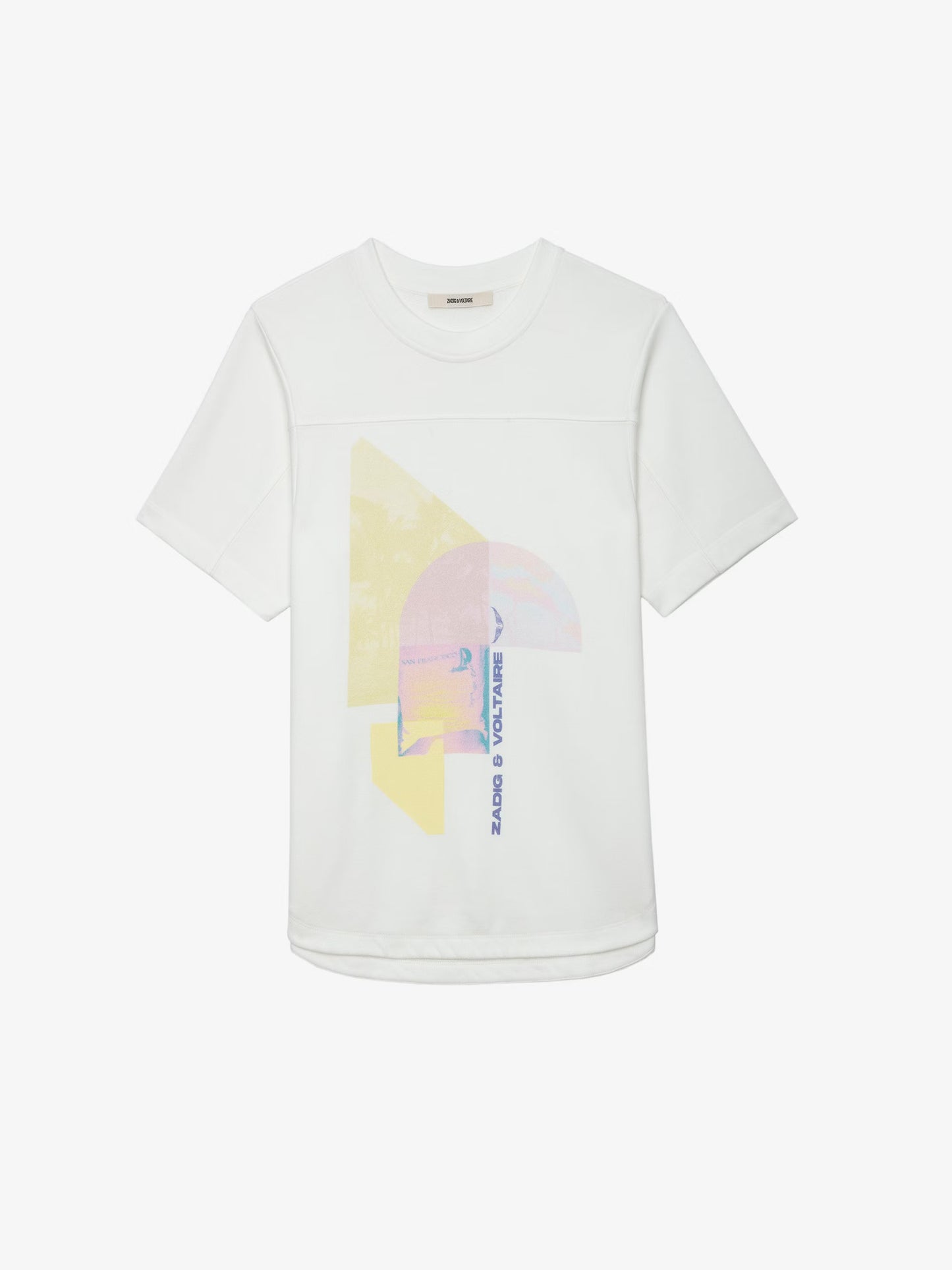 T-shirt Bow t-shirt blanc femme