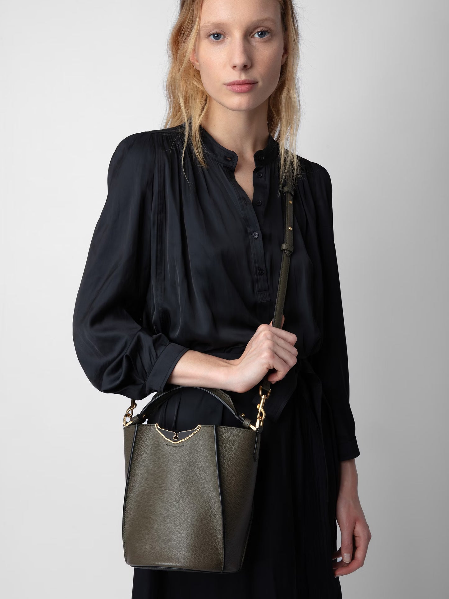 Sac Borderline Bucket sac vert femme