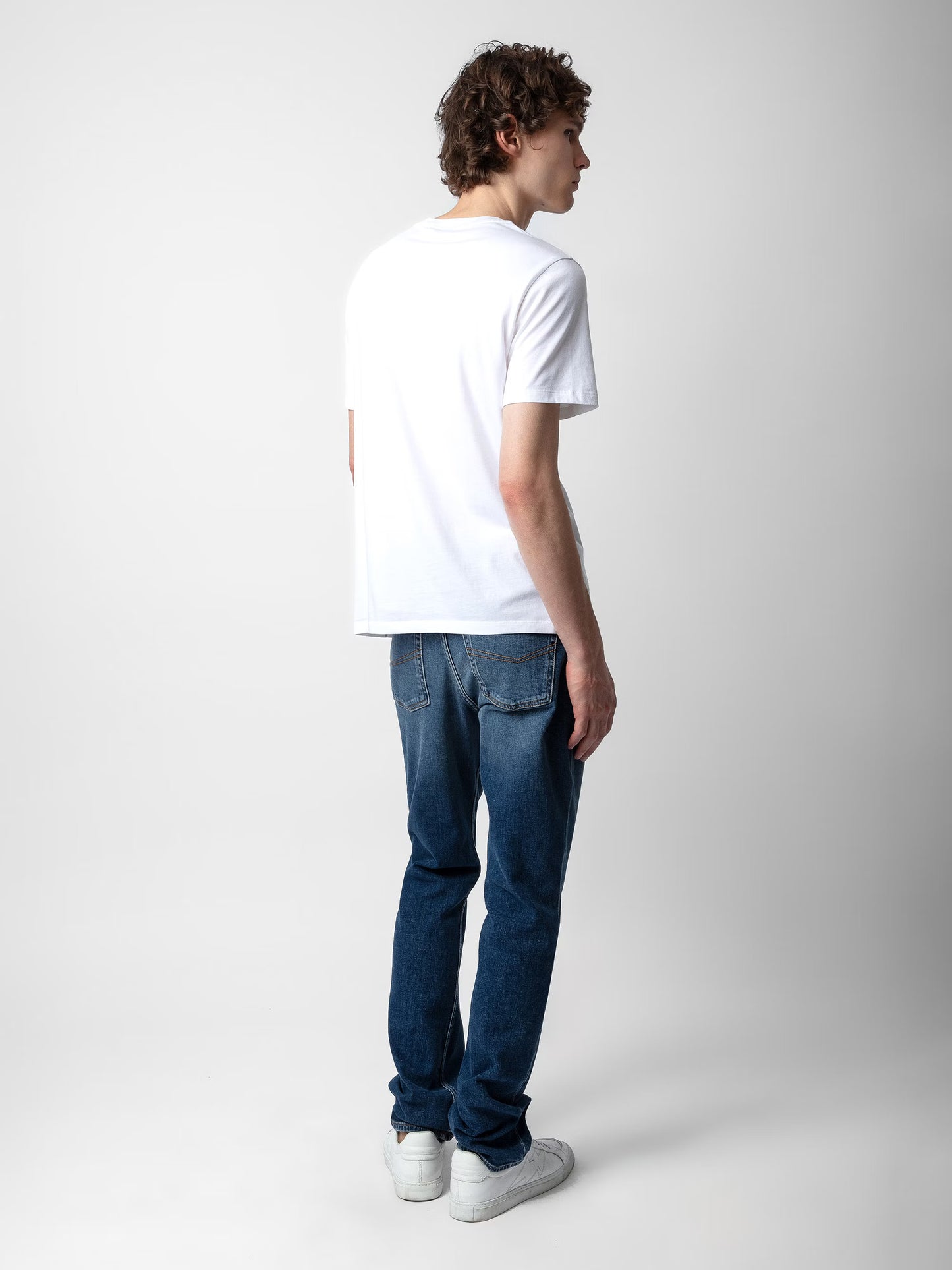 T-shirt Ted t-shirt blanc homme