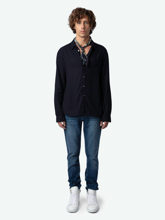 Chemise Tyrona chemise bleu homme