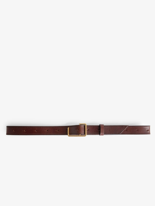 Ceinture La Cecilia ceinture marron femme