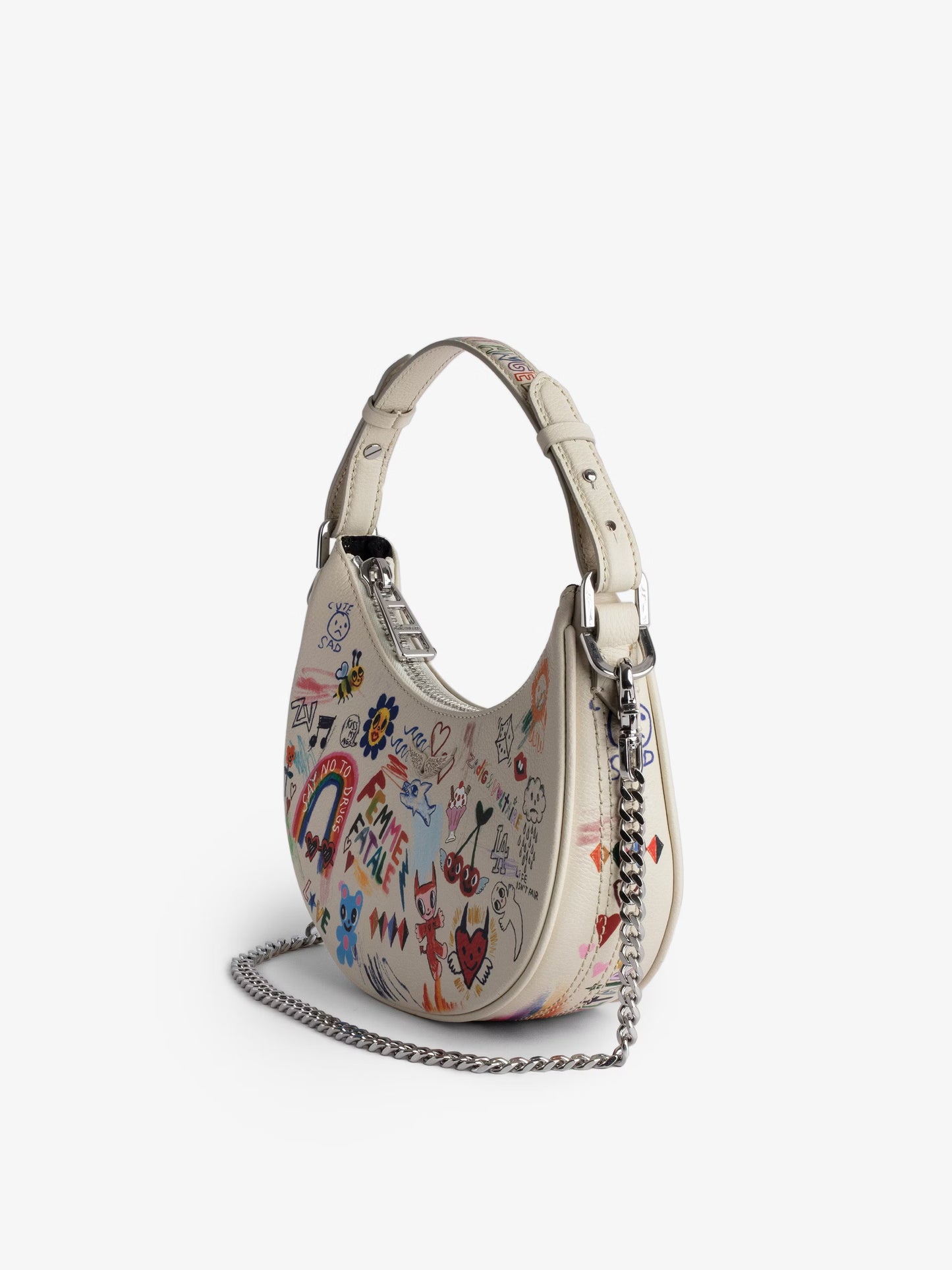 Sac Moonrock mini sac blanc femme