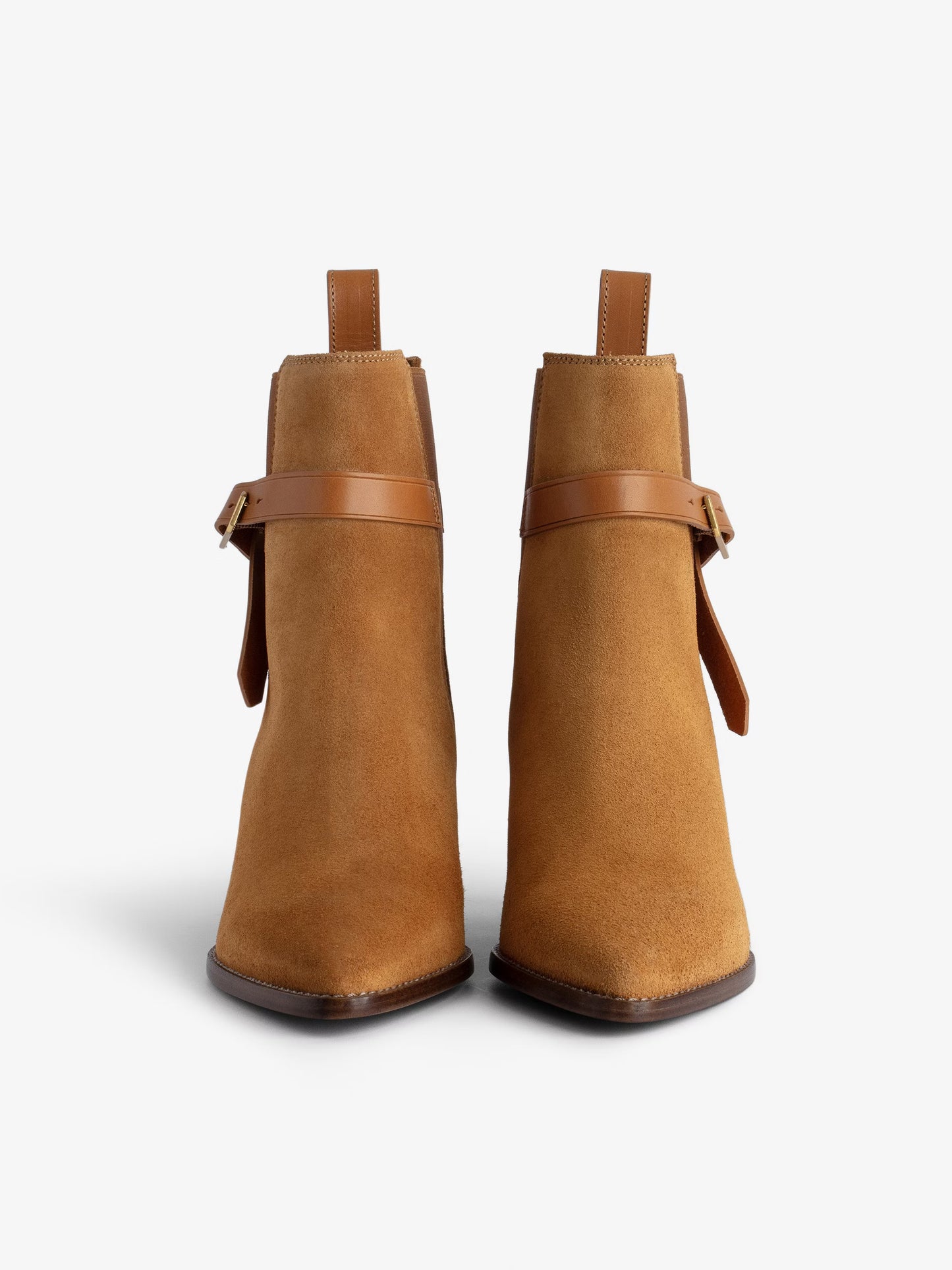Bottines Tyler Suede bottines orange femme