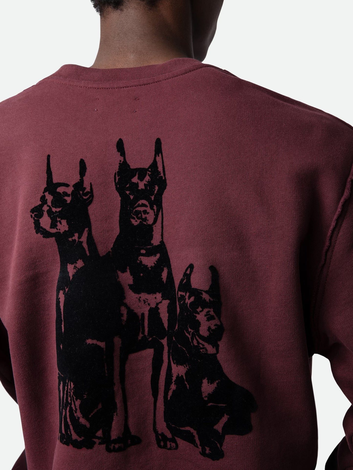 Sweatshirt Simba sweatshirt rouge homme