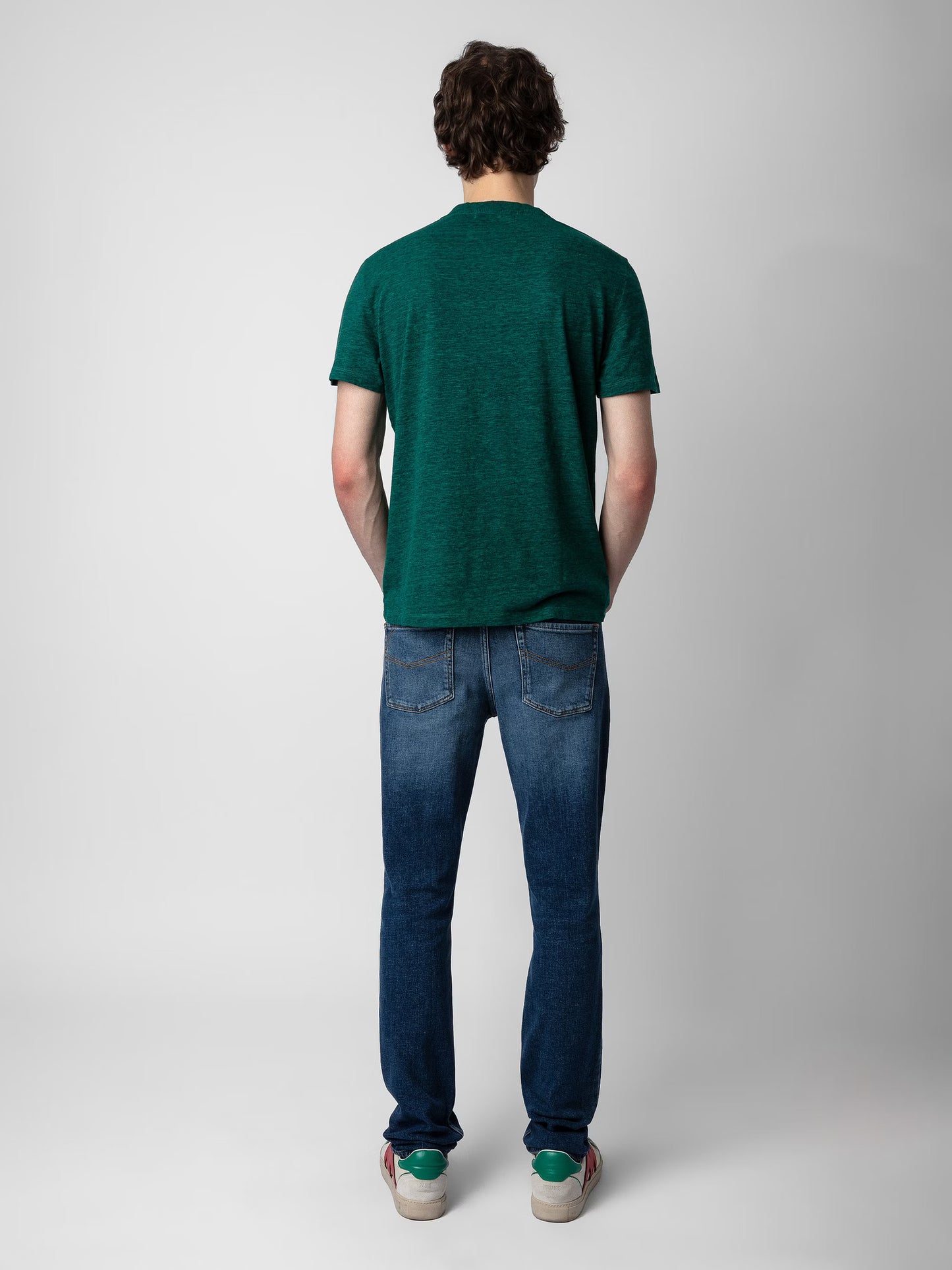 T-shirt Tommy t-shirt bleu homme