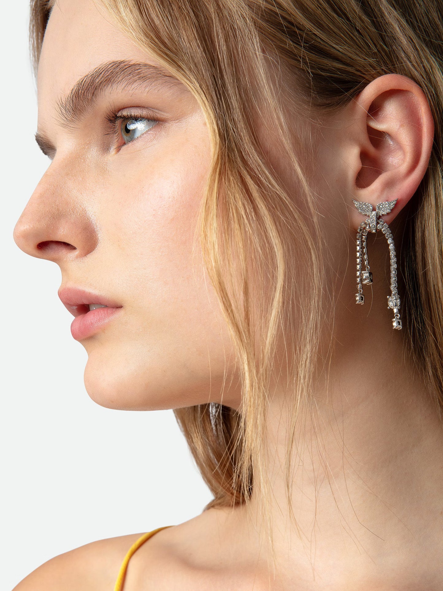 Boucles D'oreilles Rock Knode boucles d'oreilles argent femme