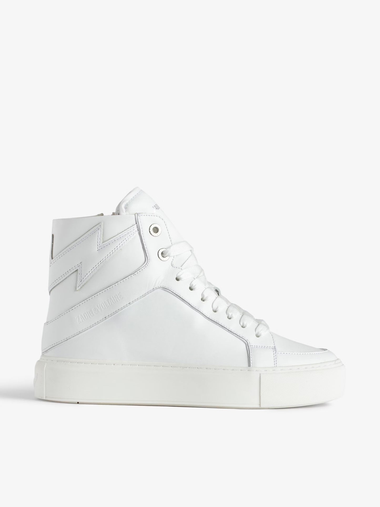 Sneakers Montantes ZV1747 High Flash baskets blanc femme