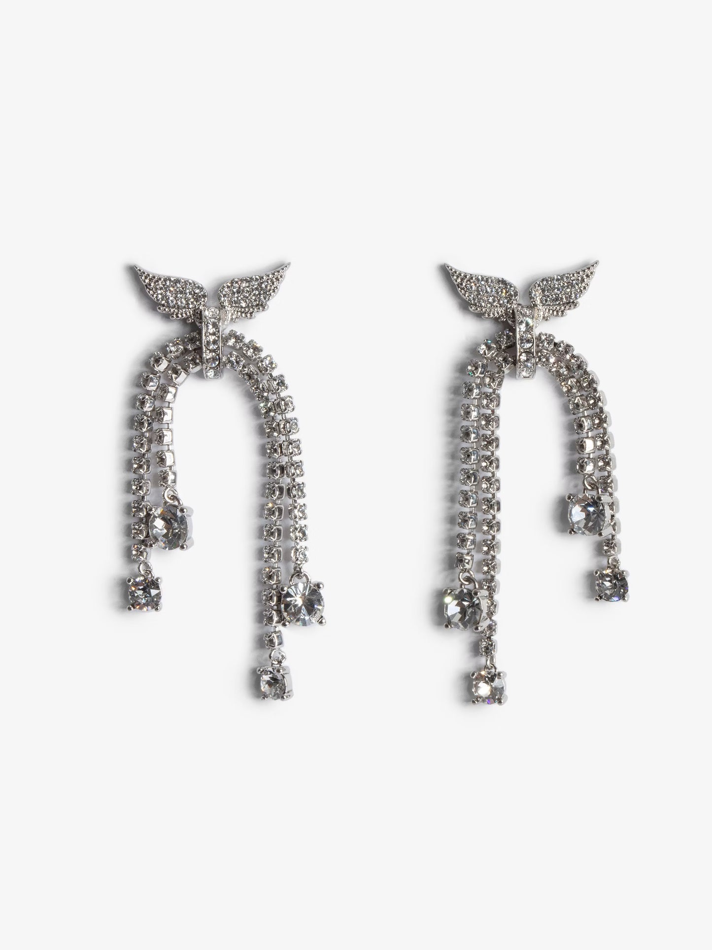 Boucles D'oreilles Rock Knode boucles d'oreilles argent femme