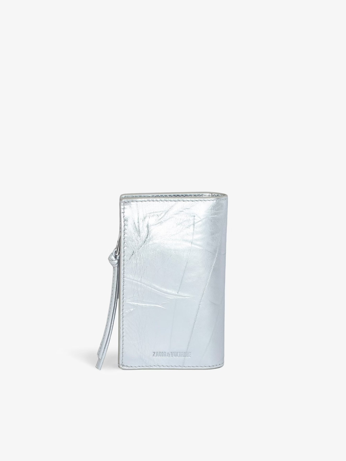 Porte-Cartes Compact Eternal Métallisé portefeuille argent femme