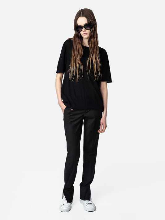 Pull Ida Cachemire pull noir femme